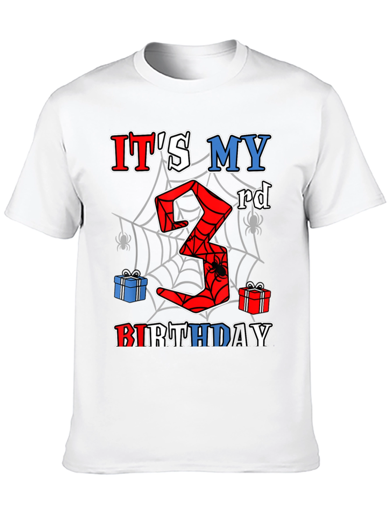 Spiderman 3rd Birthday T-Shirt