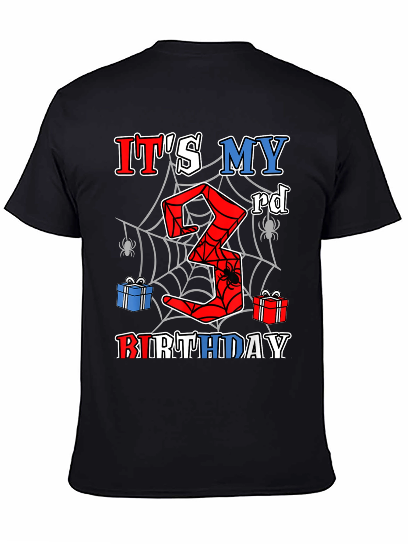 Spiderman 3rd Birthday T-Shirt