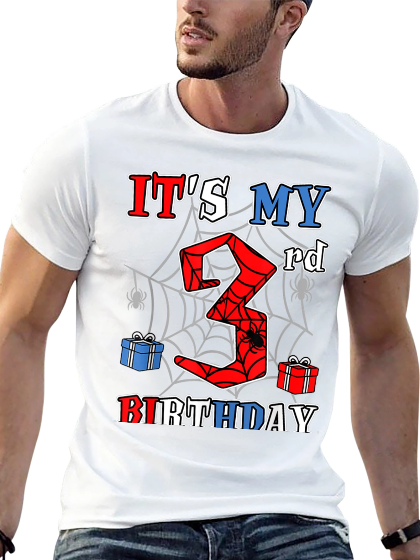 Spiderman 3rd Birthday T-Shirt