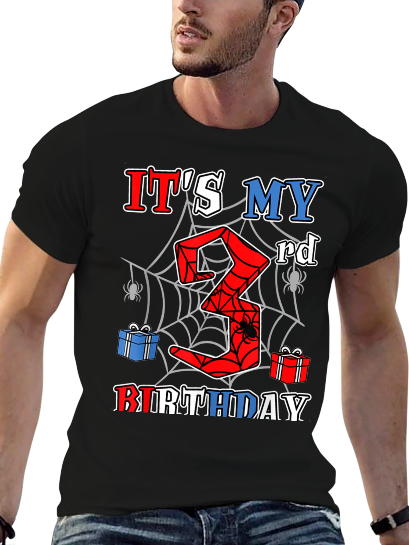 Spiderman 3rd Birthday T-Shirt