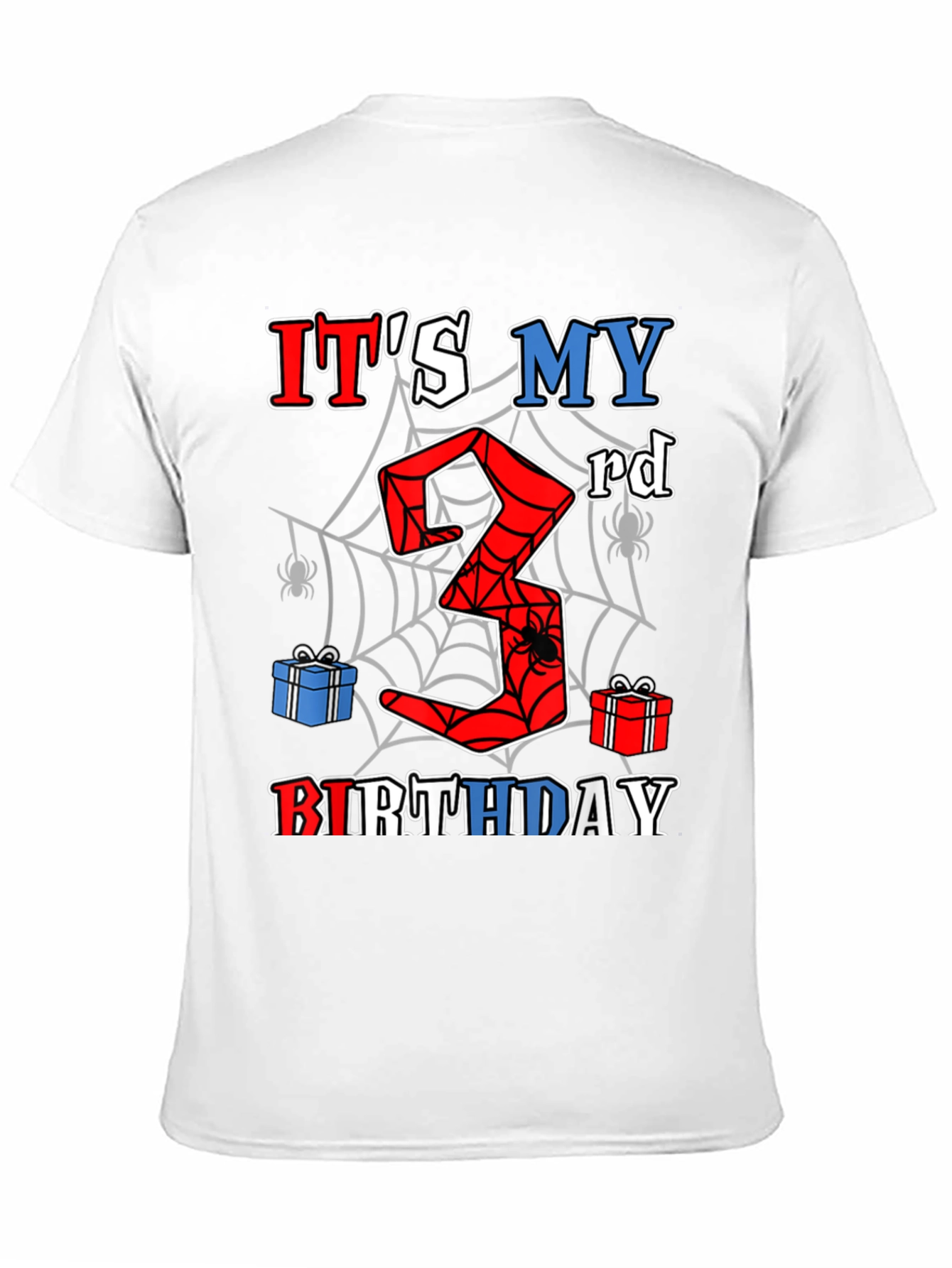 Spiderman 3rd Birthday T-Shirt