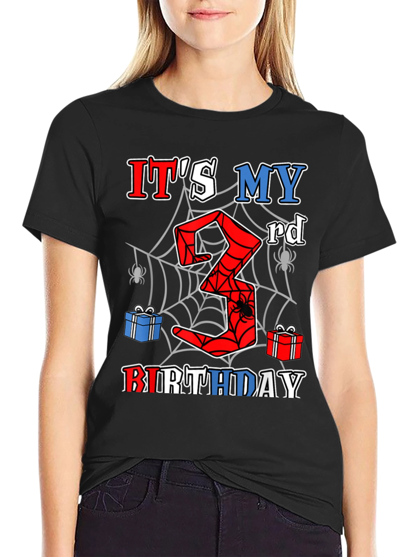 Spiderman 3rd Birthday T-Shirt