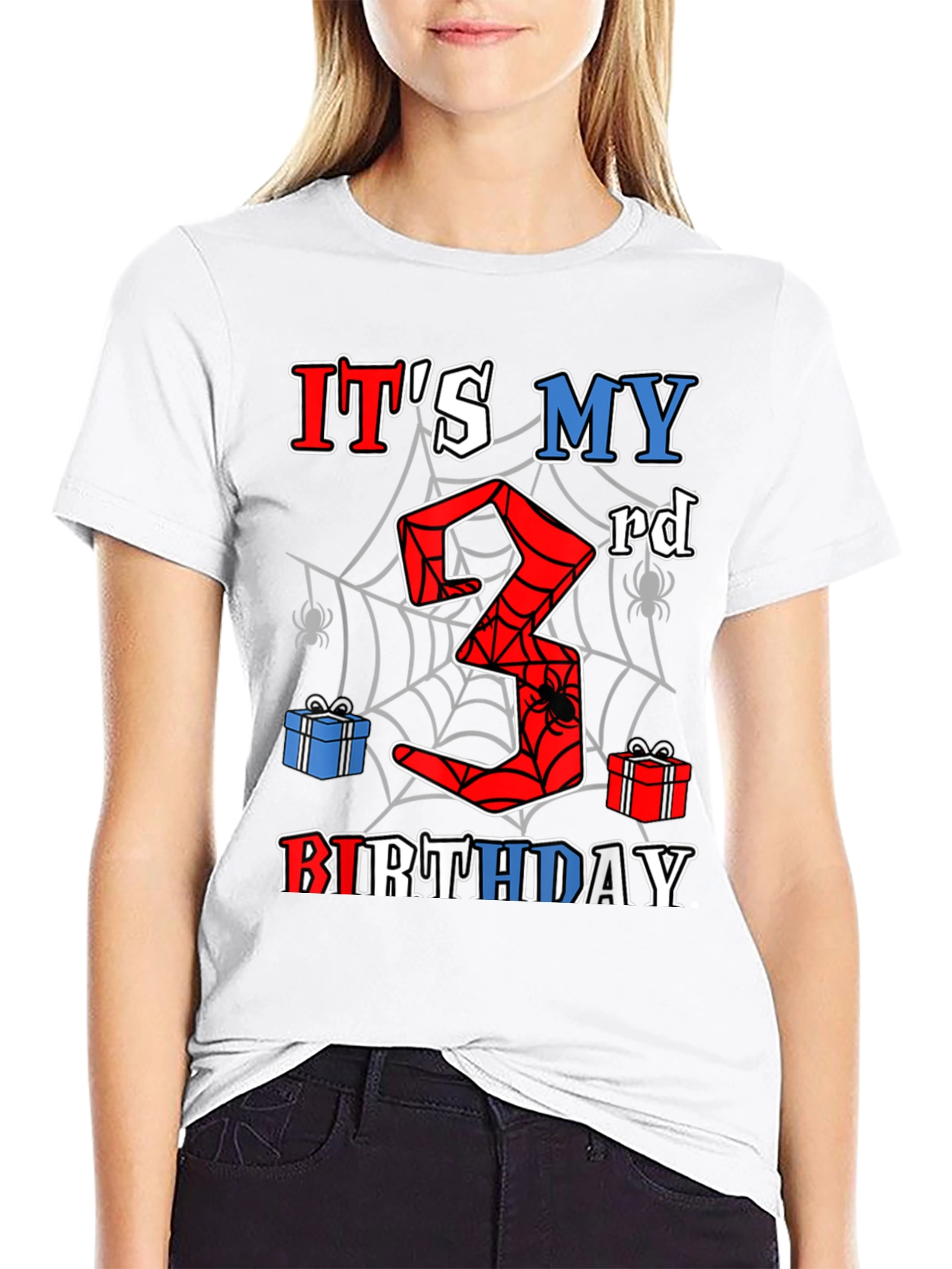 Spiderman 3rd Birthday T-Shirt