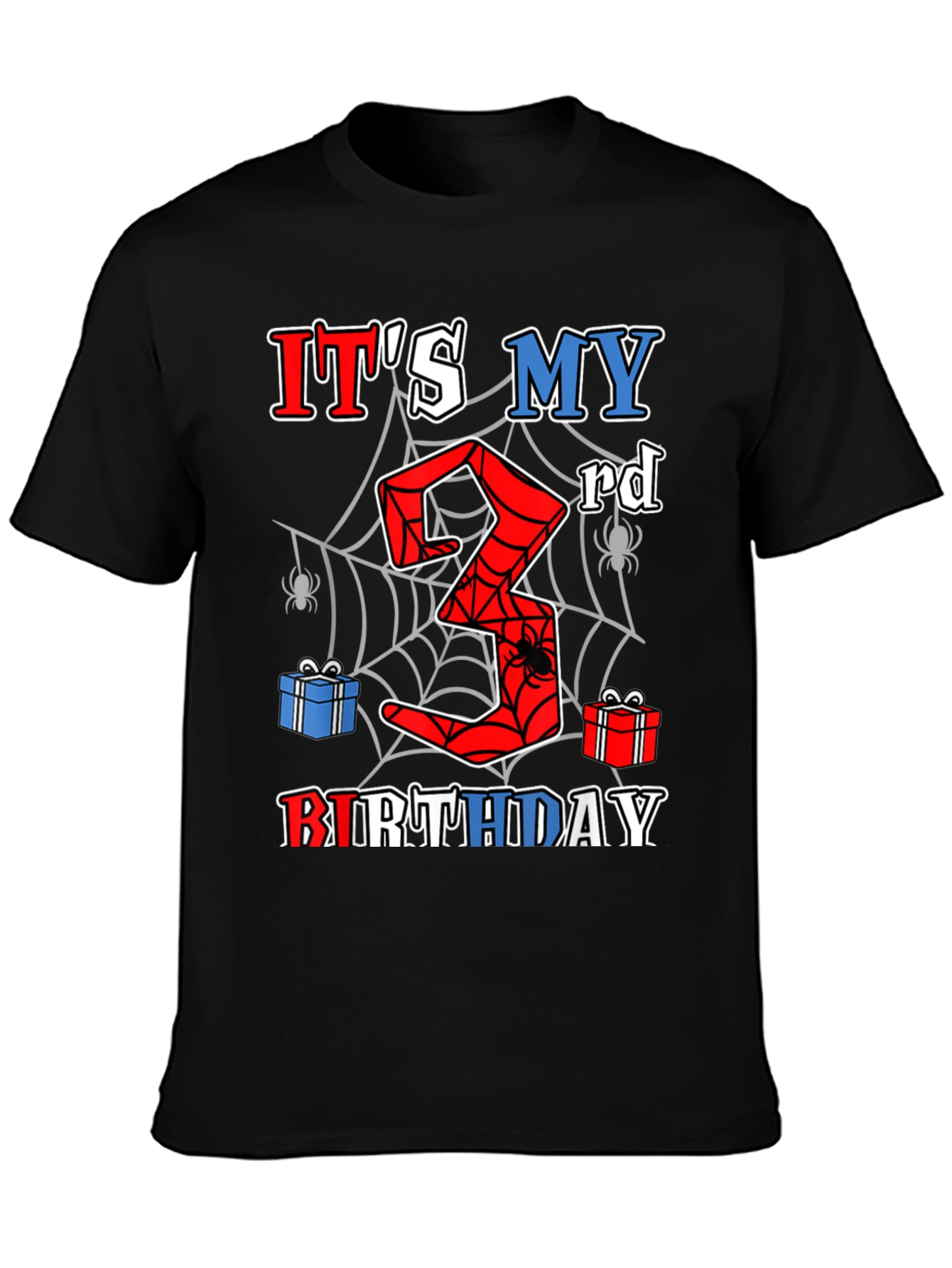 Spiderman 3rd Birthday T-Shirt
