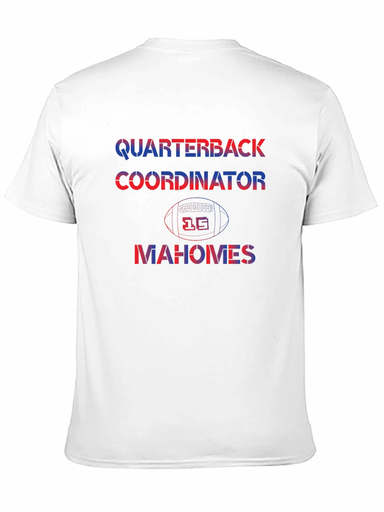 Quarterback Mahomes Football T-Shirt