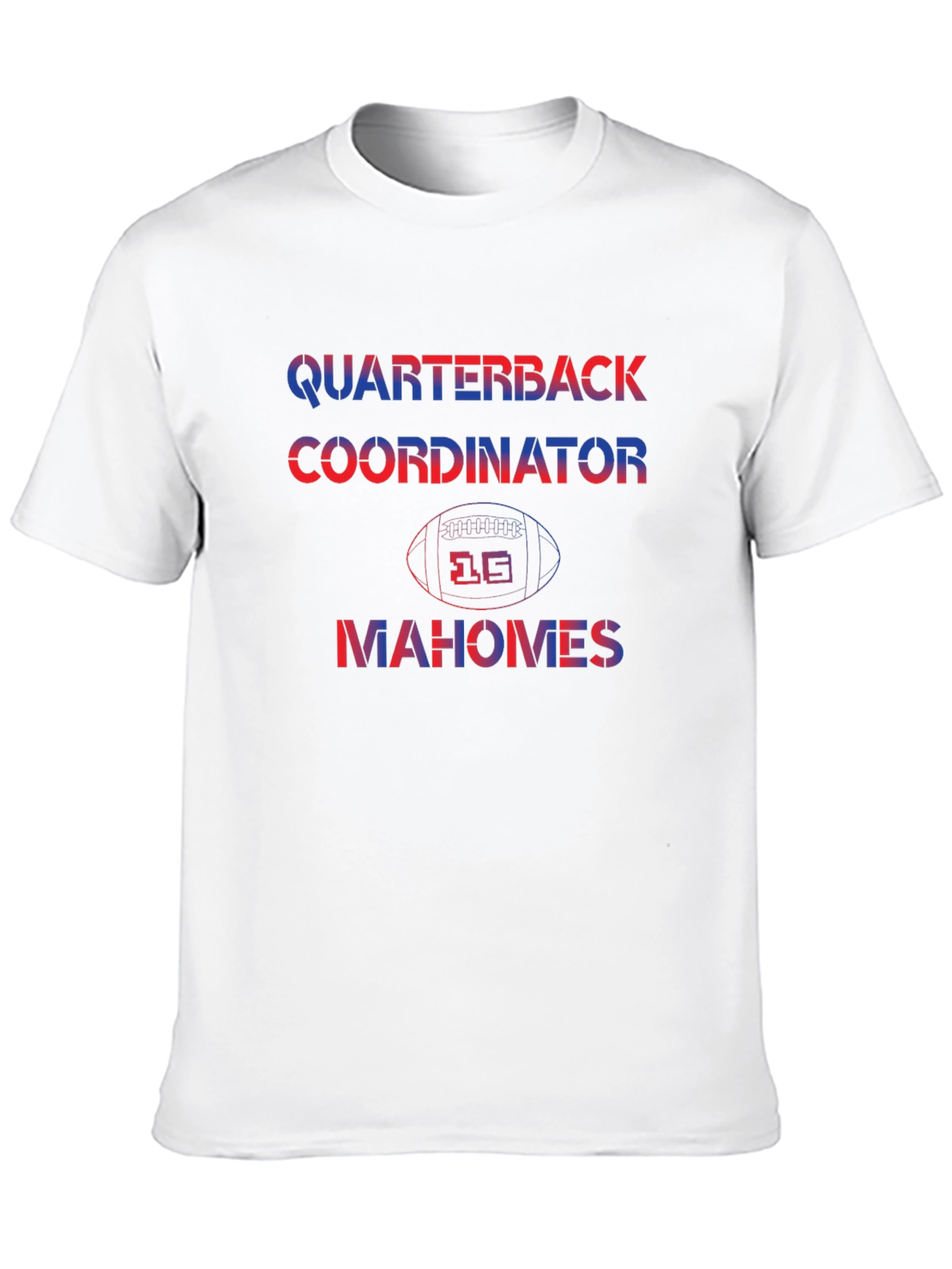 Quarterback Mahomes Football T-Shirt