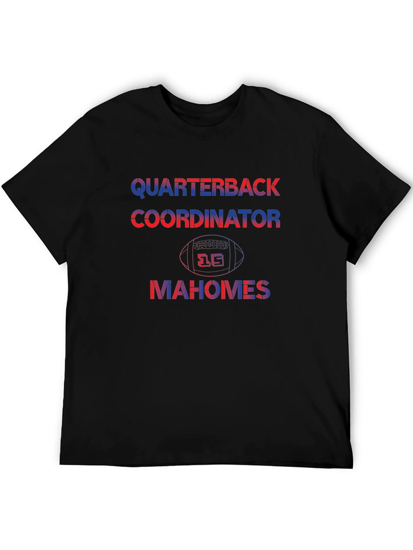 Quarterback Mahomes Football T-Shirt