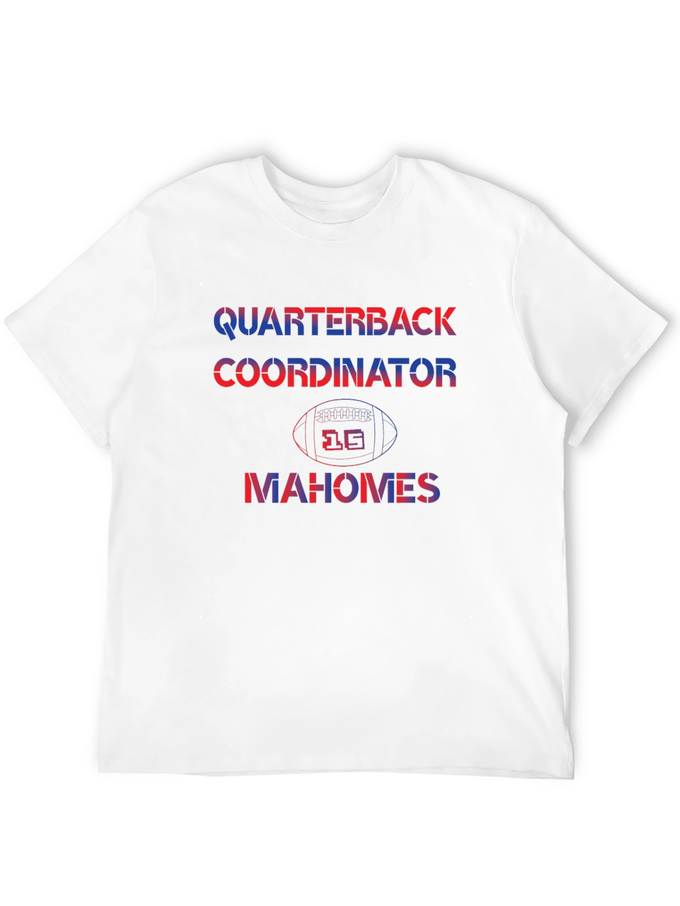 Quarterback Mahomes Football T-Shirt