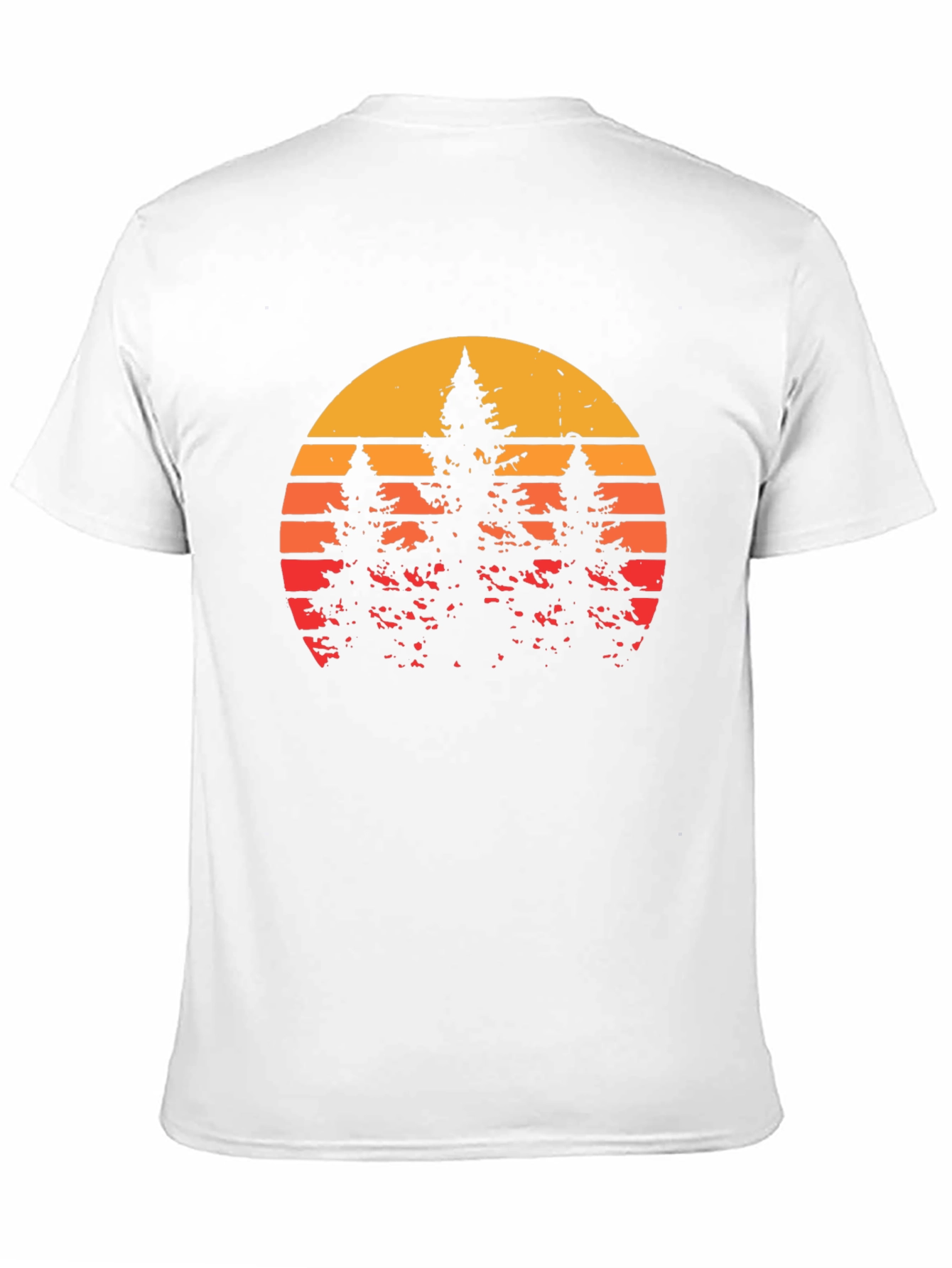 Retro Sunset Forest T-Shirt