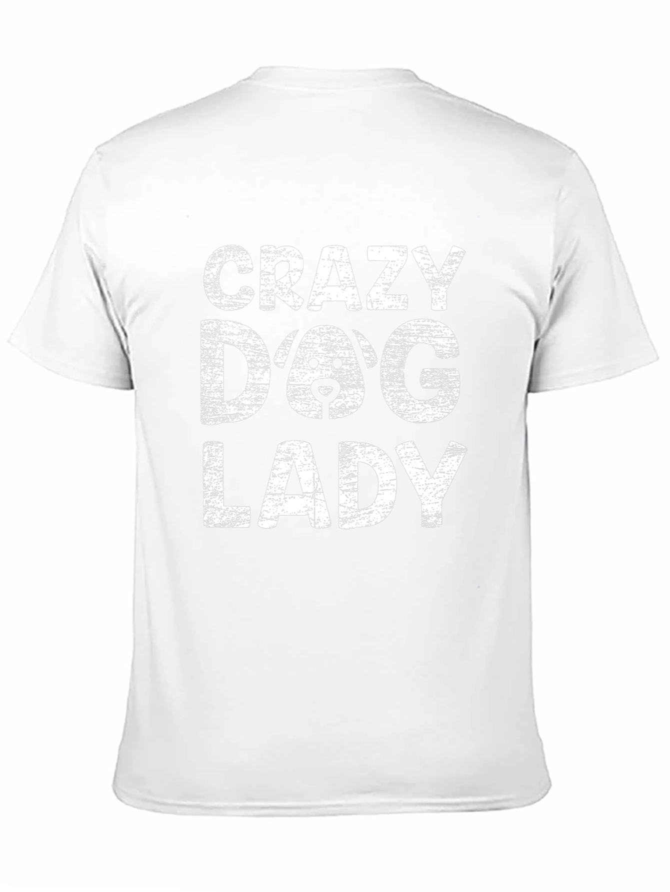 Crazy Dog Lady Graphic Tee - Black T-Shirt