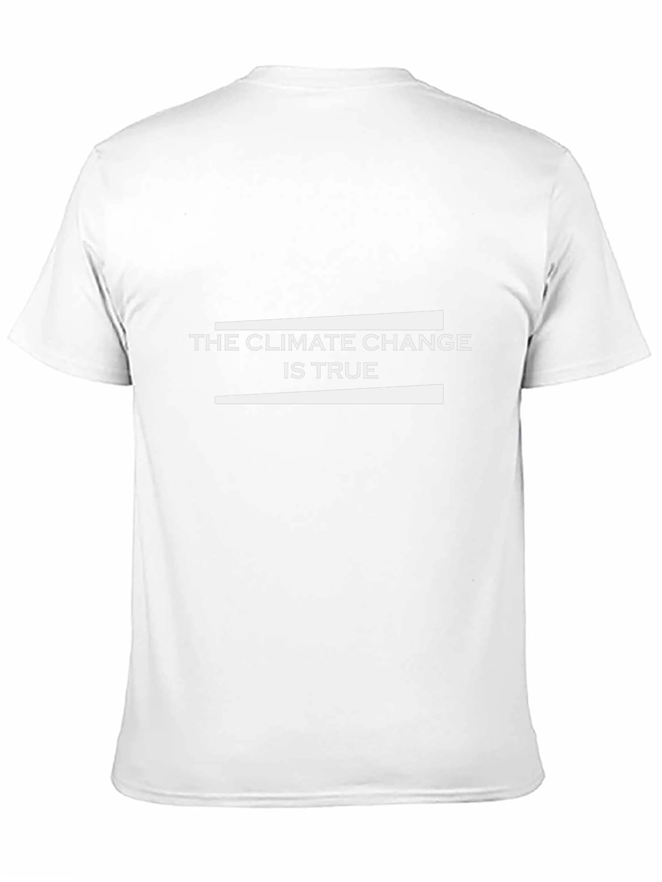 Climate Change Awareness T-Shirt - Black