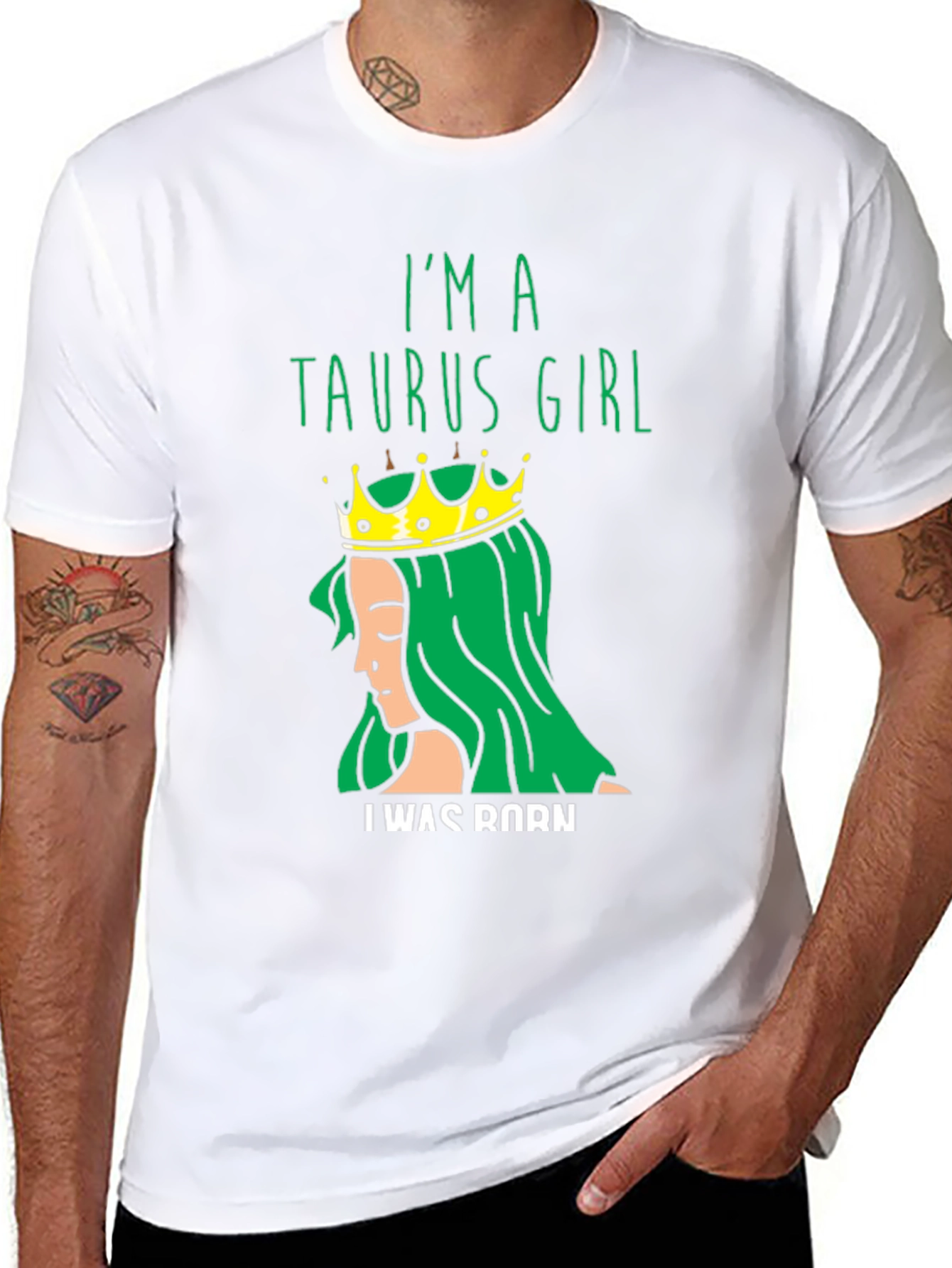 Im a Taurus Girl T-Shirt Zodiac Sign Tee