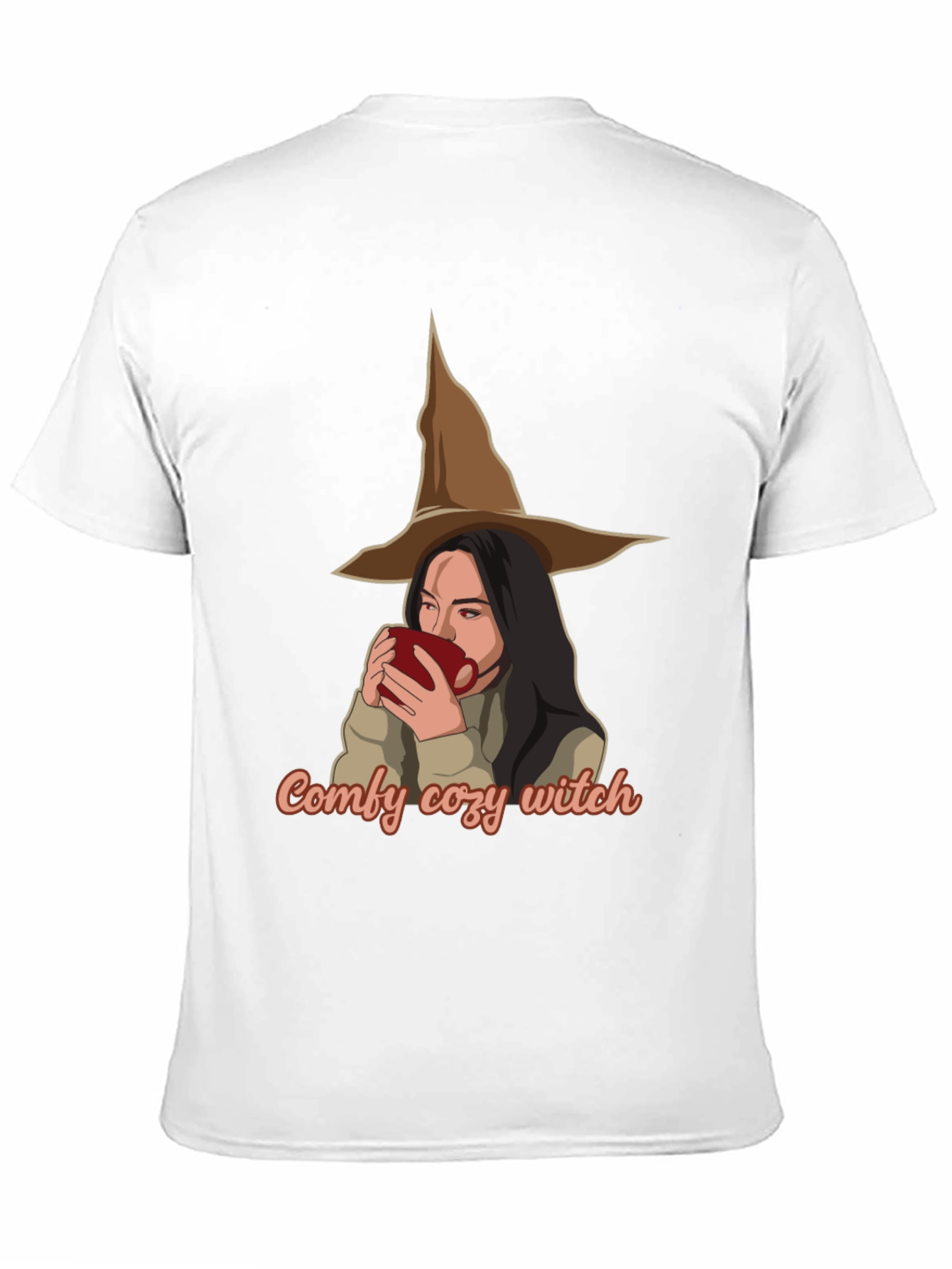 Comfy Cozy Witch T-Shirt - Halloween Ready