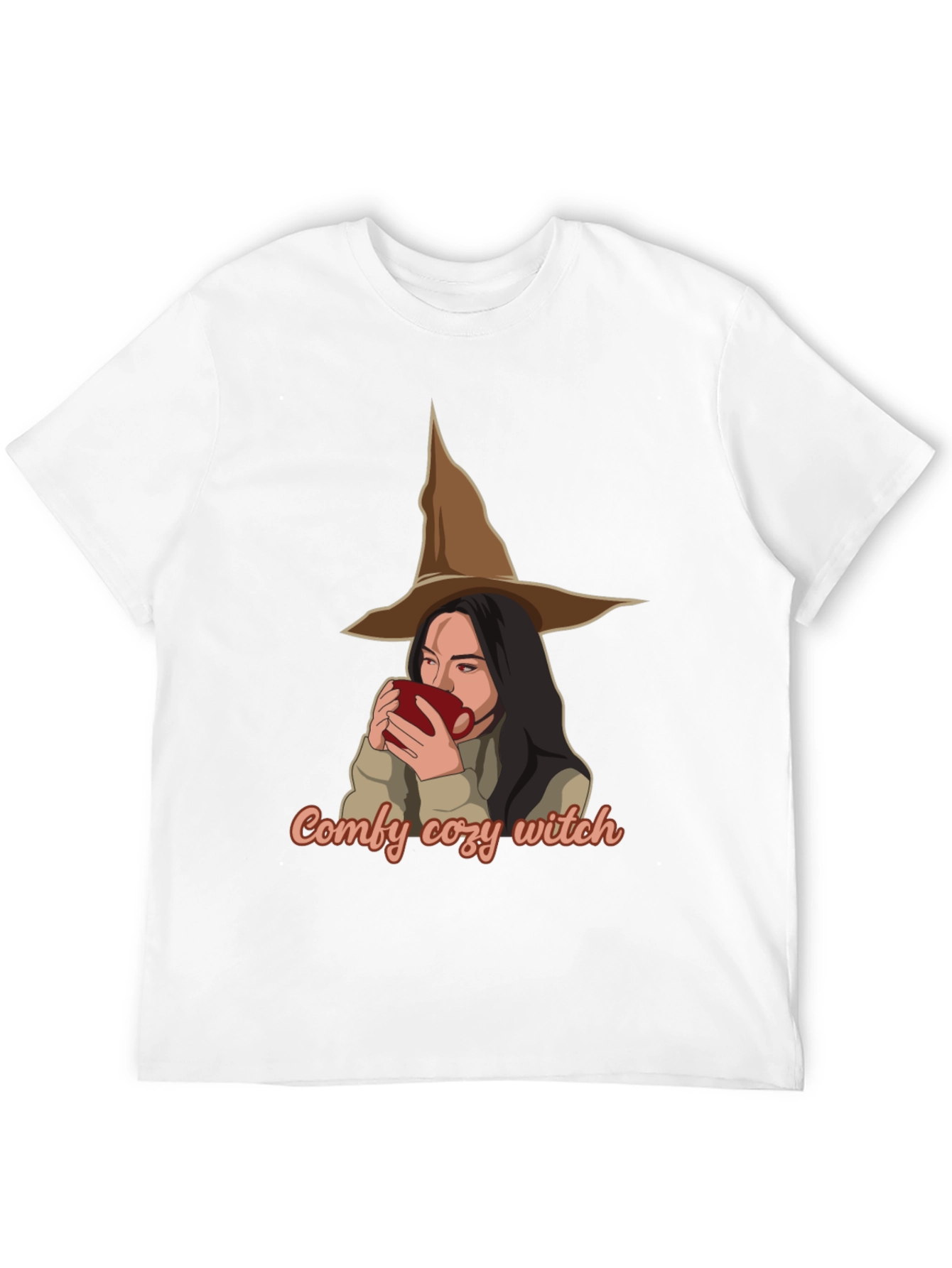Comfy Cozy Witch T-Shirt - Halloween Ready