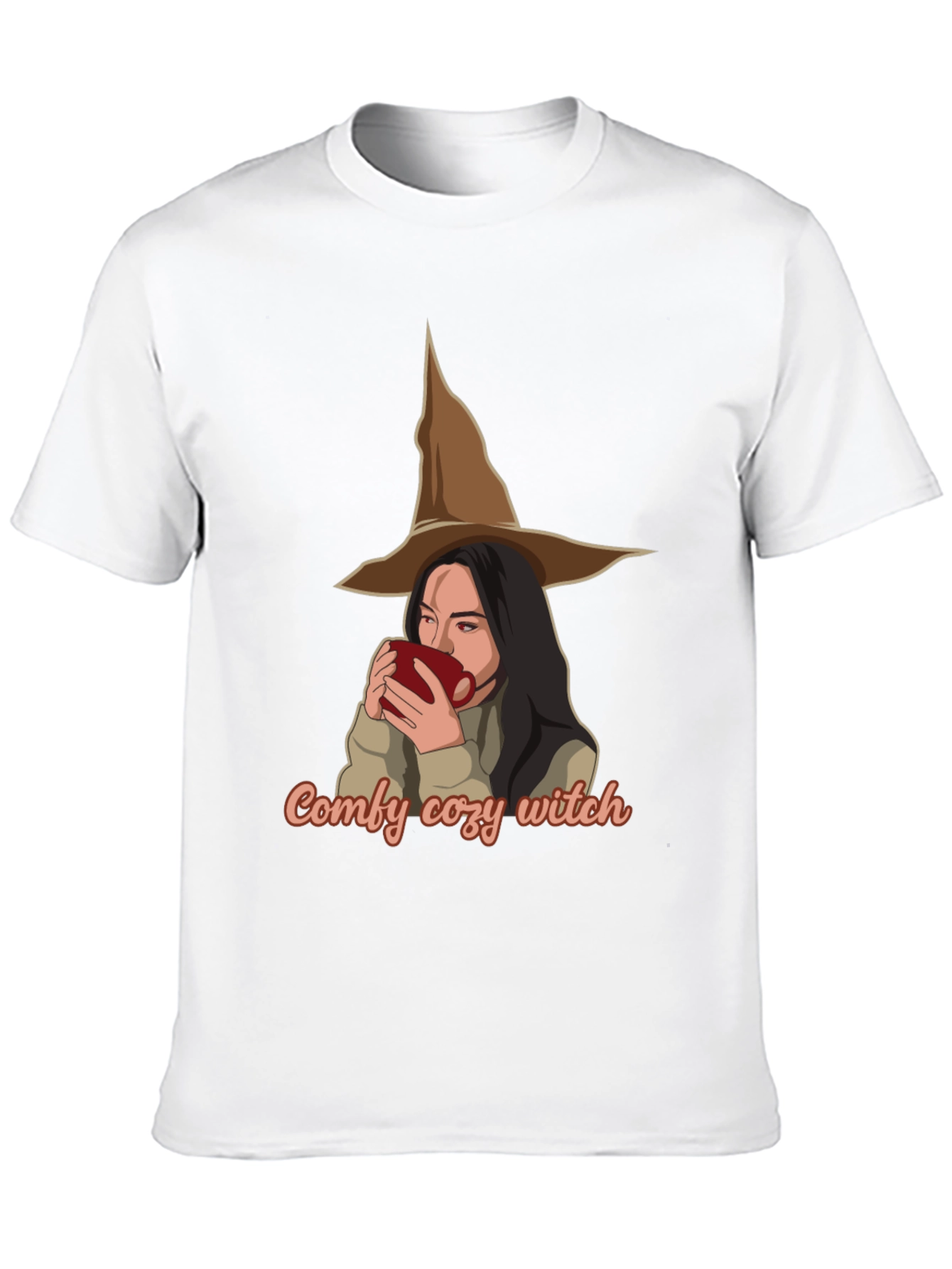 Comfy Cozy Witch T-Shirt - Halloween Ready