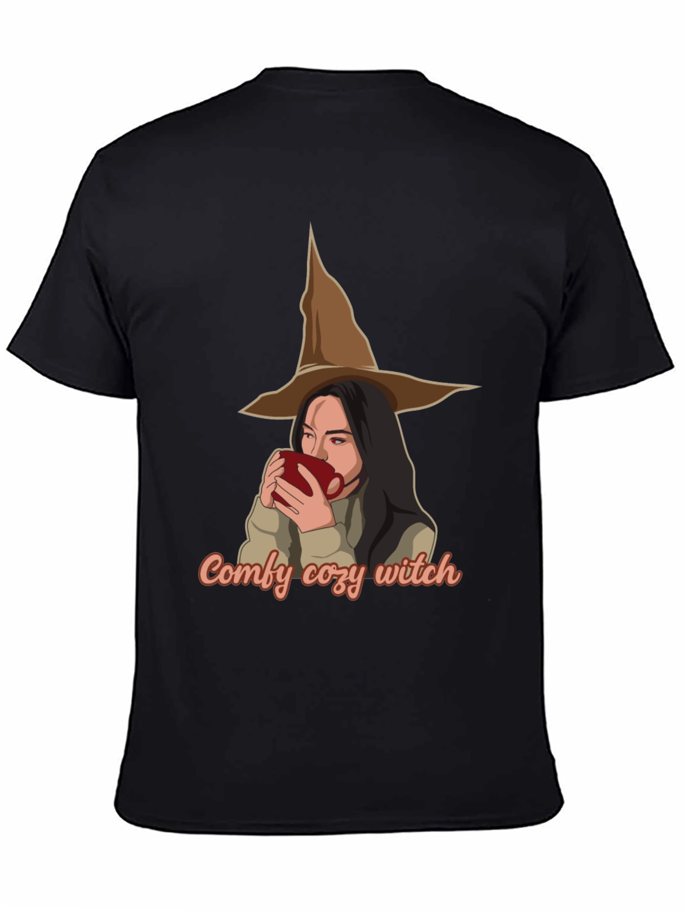 Comfy Cozy Witch T-Shirt - Halloween Ready