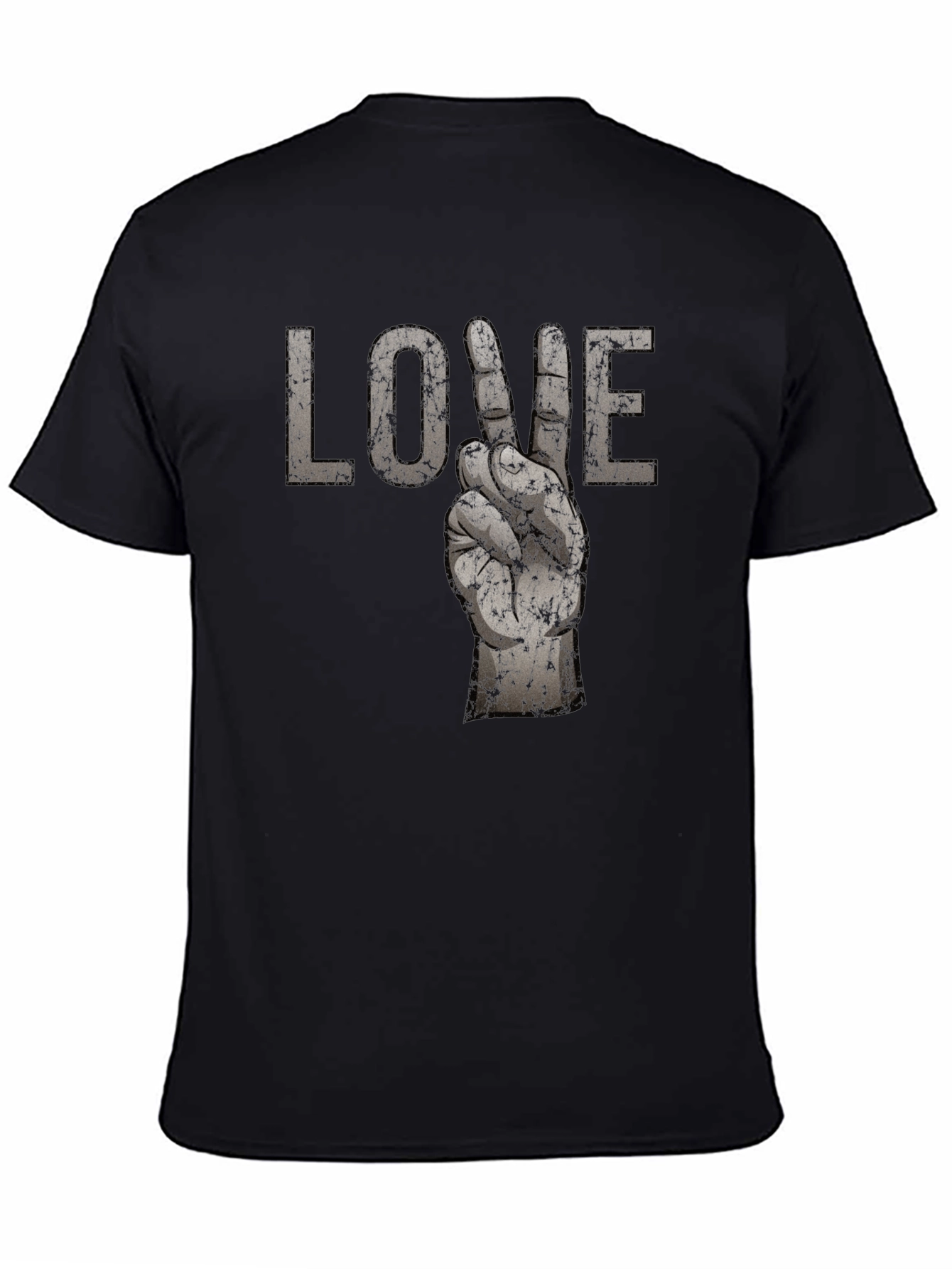 LOVE Hand Sign T-Shirt Graphic Tee