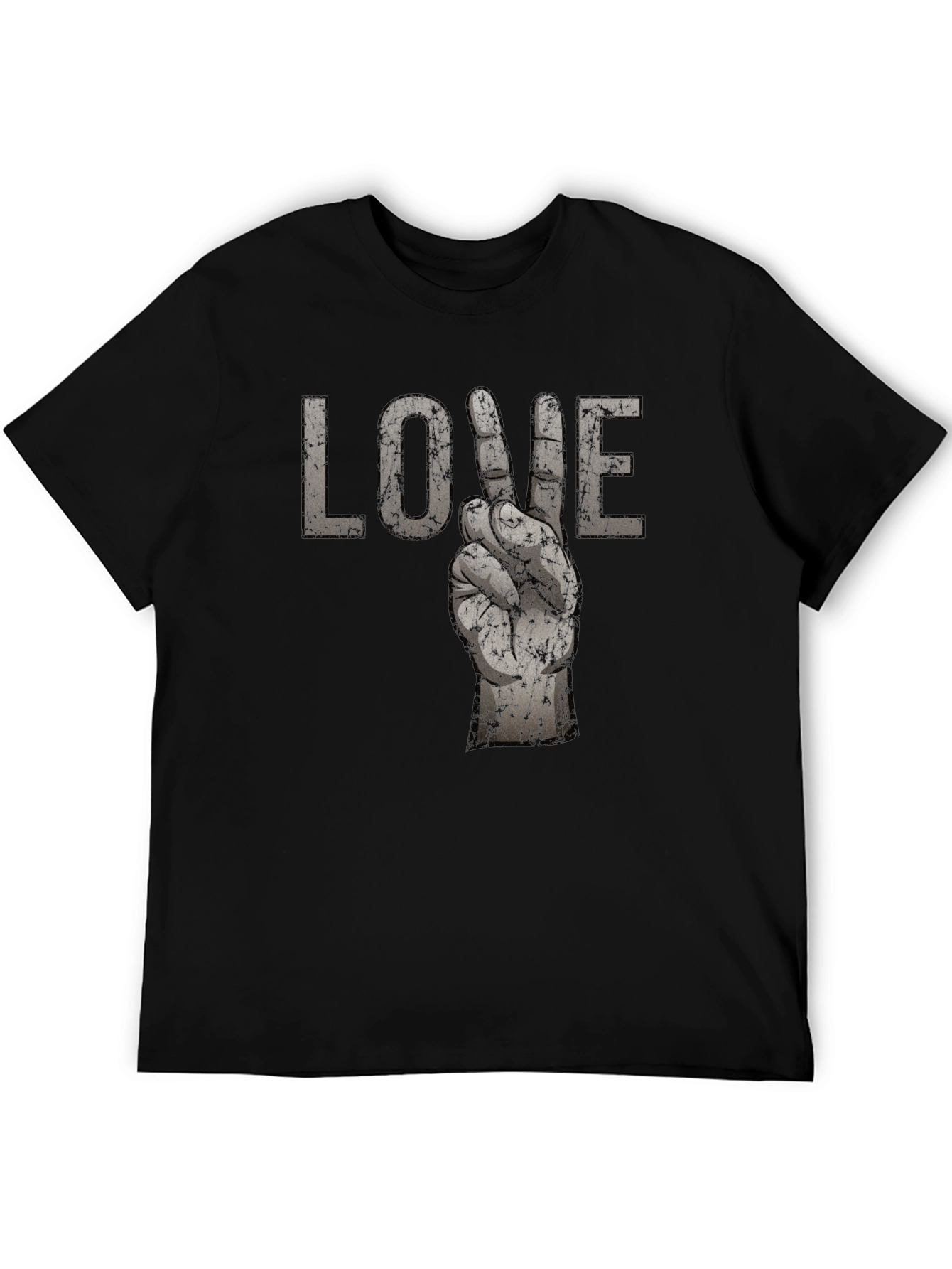 LOVE Hand Sign T-Shirt Graphic Tee