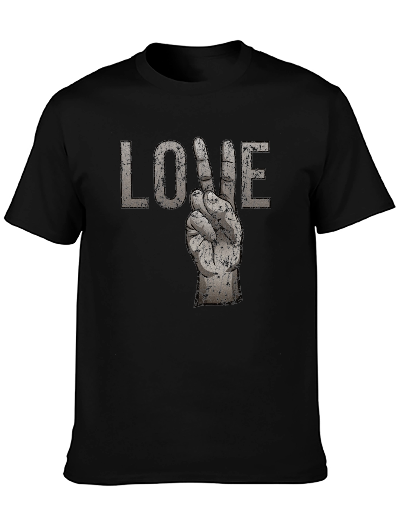 LOVE Hand Sign T-Shirt Graphic Tee