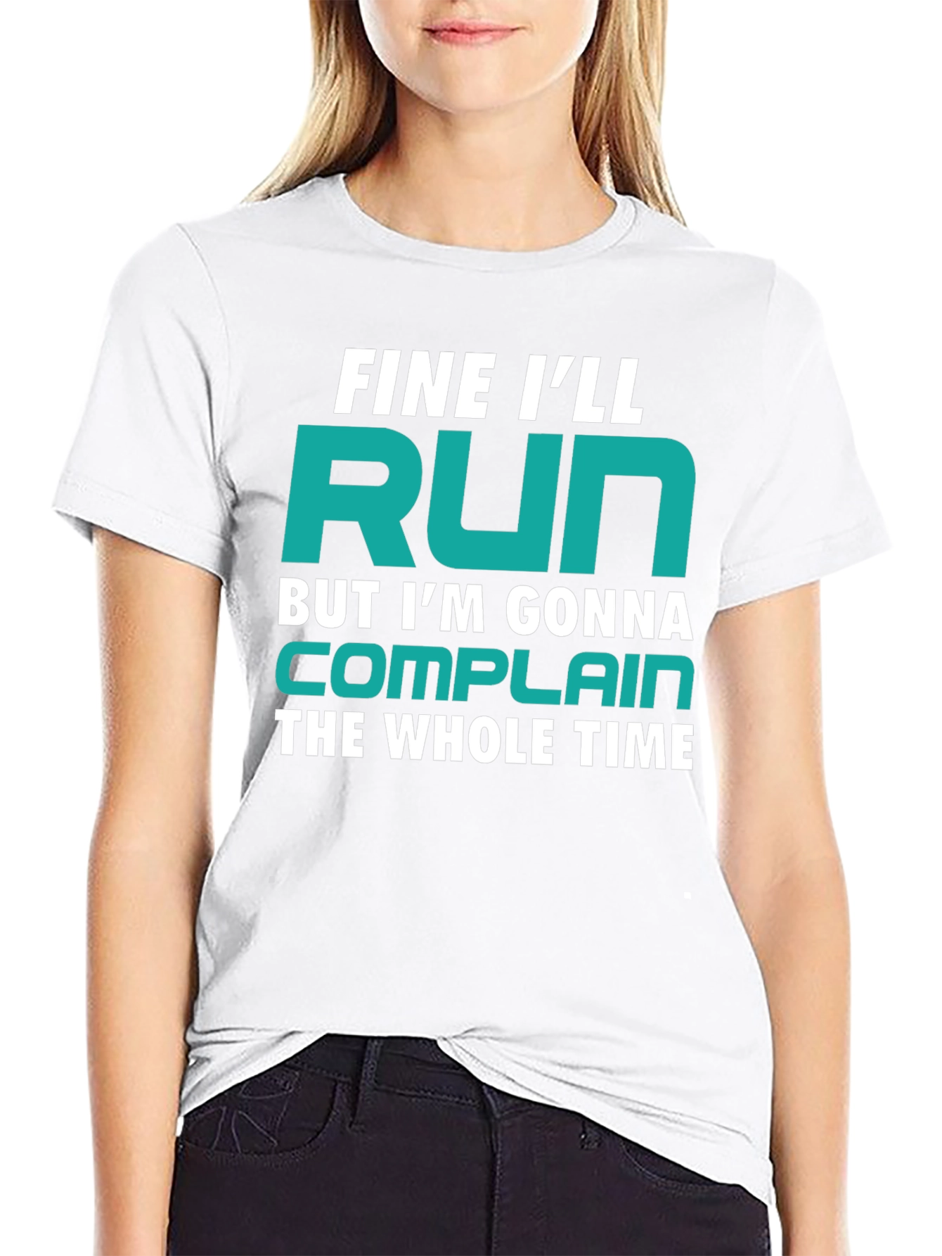 Funny Runner T-Shirt - Fine Ill Run