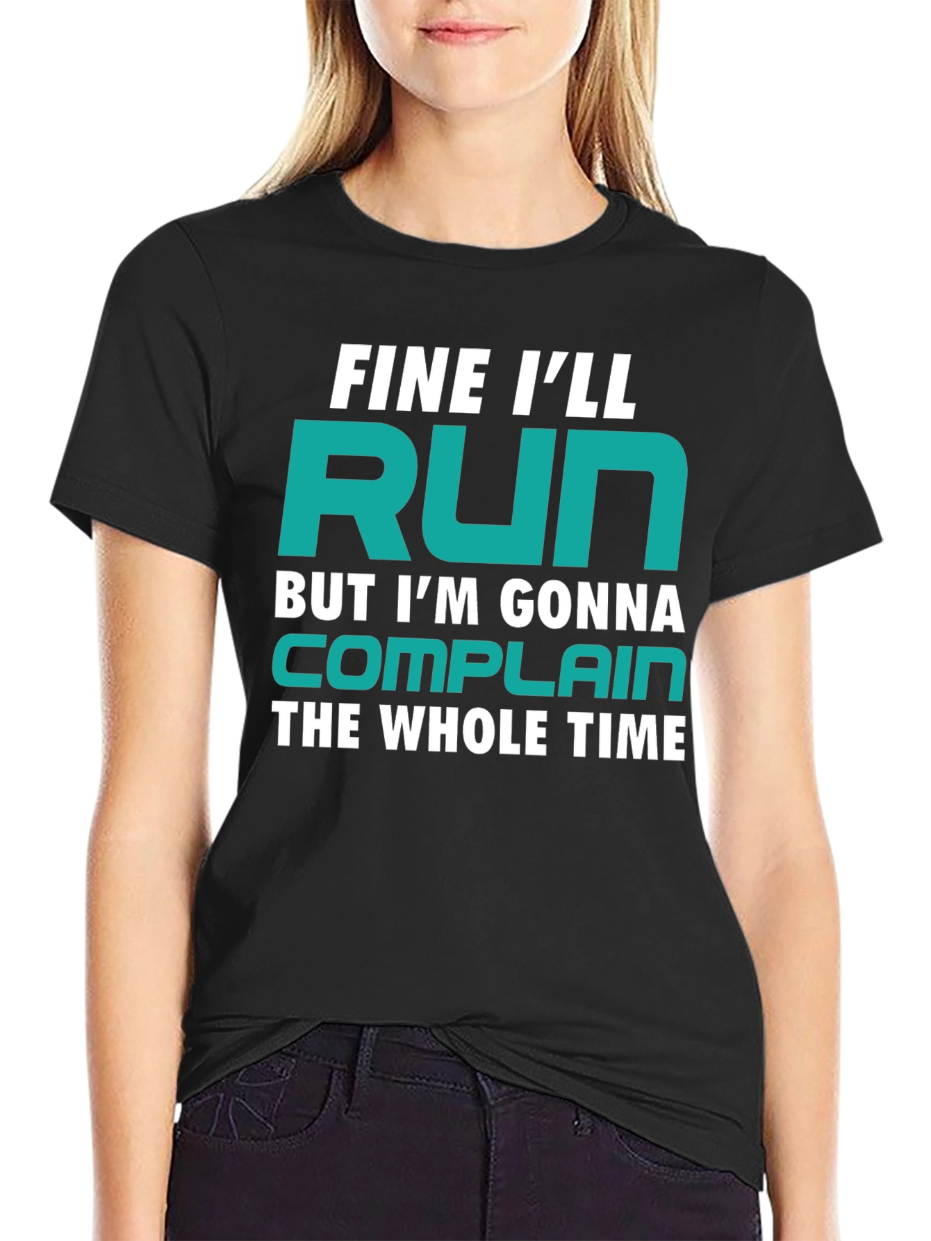 Funny Runner T-Shirt - Fine Ill Run