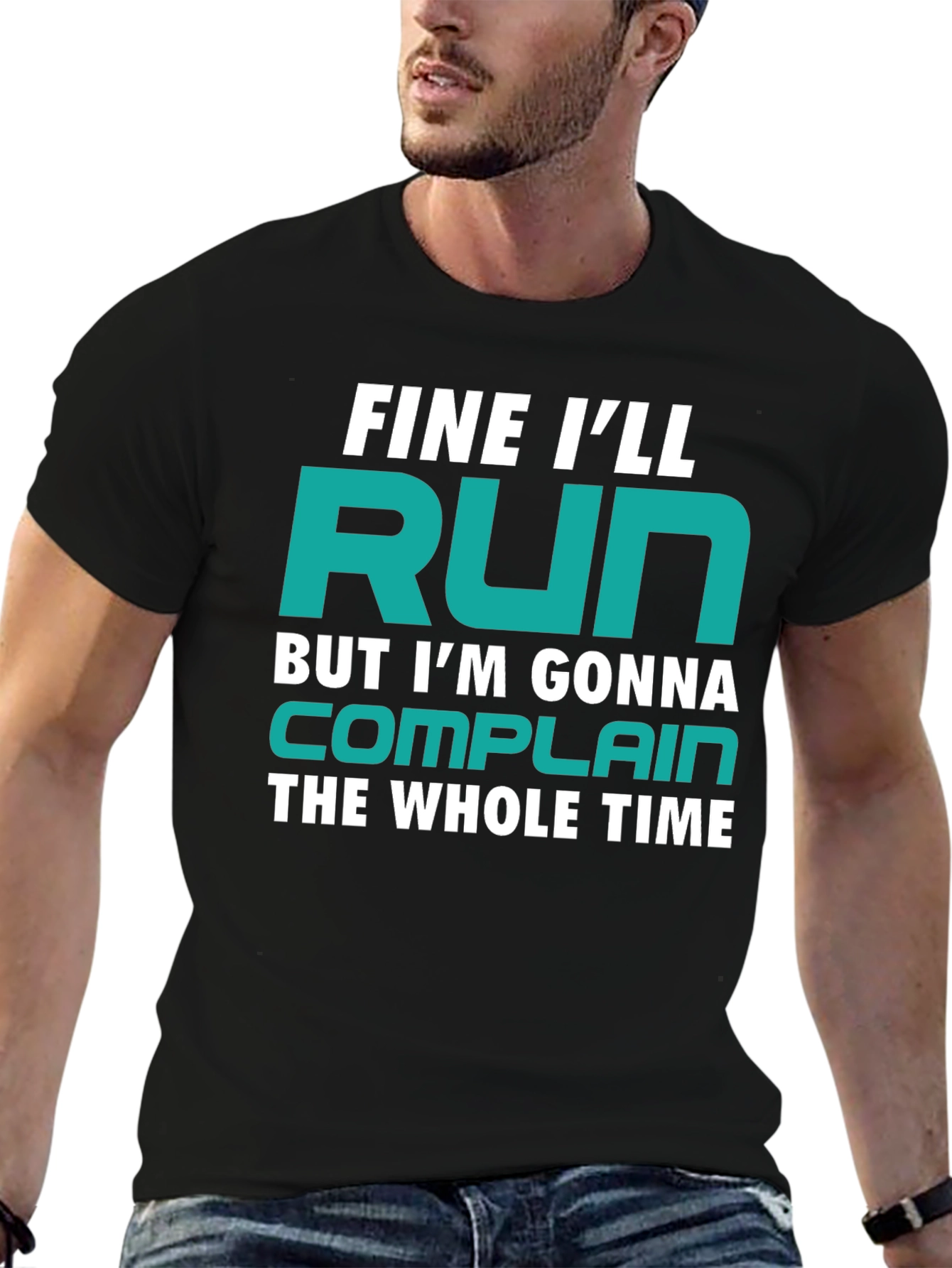 Funny Runner T-Shirt - Fine Ill Run