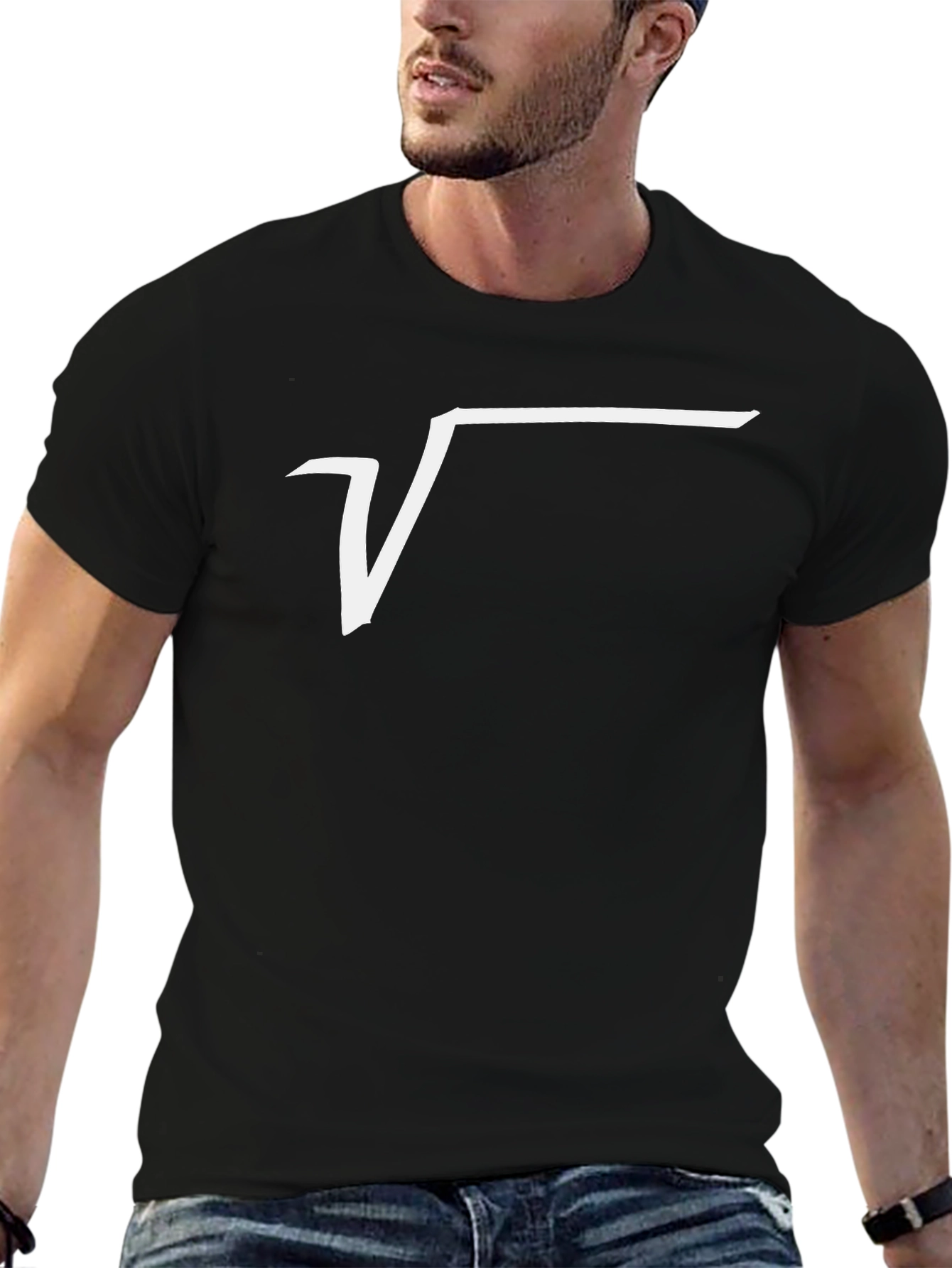 Square Root Graphic Tee - Math Symbol Shirt