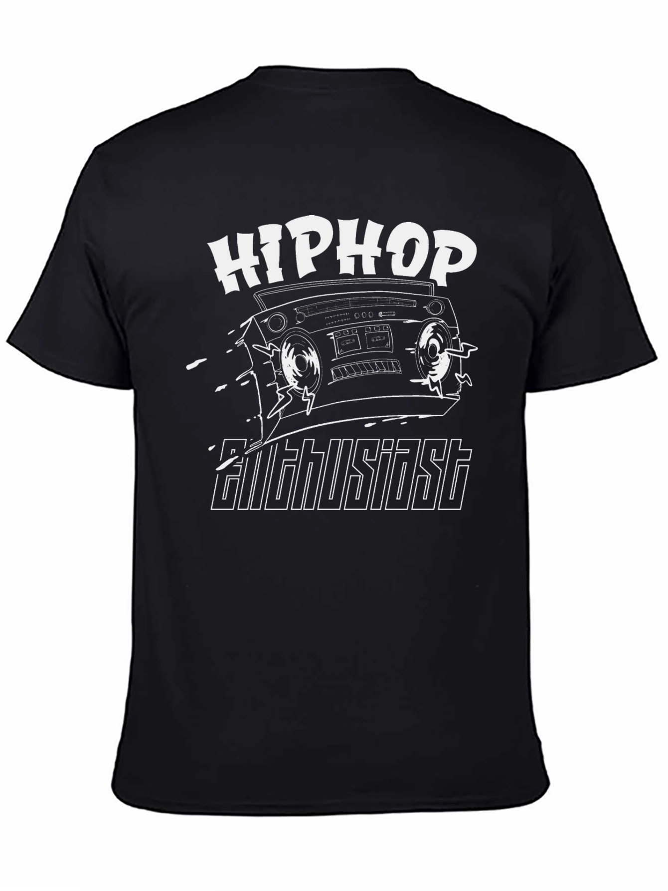 Hip Hop Enthusiast Graphic T-Shirt