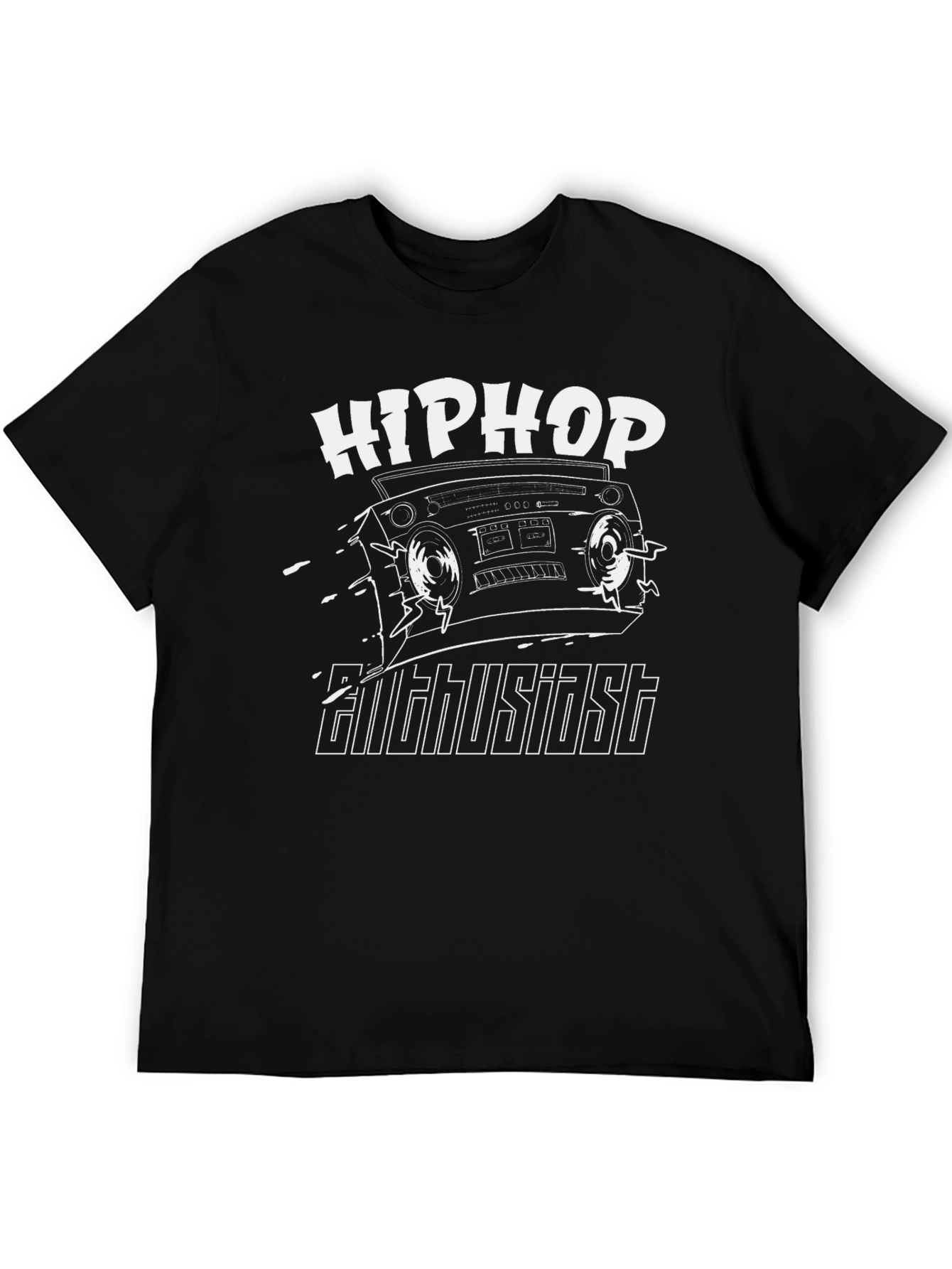 Hip Hop Enthusiast Graphic T-Shirt