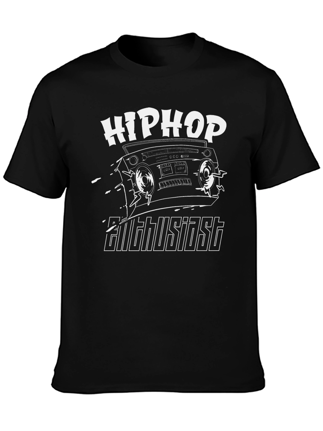 Hip Hop Enthusiast Graphic T-Shirt