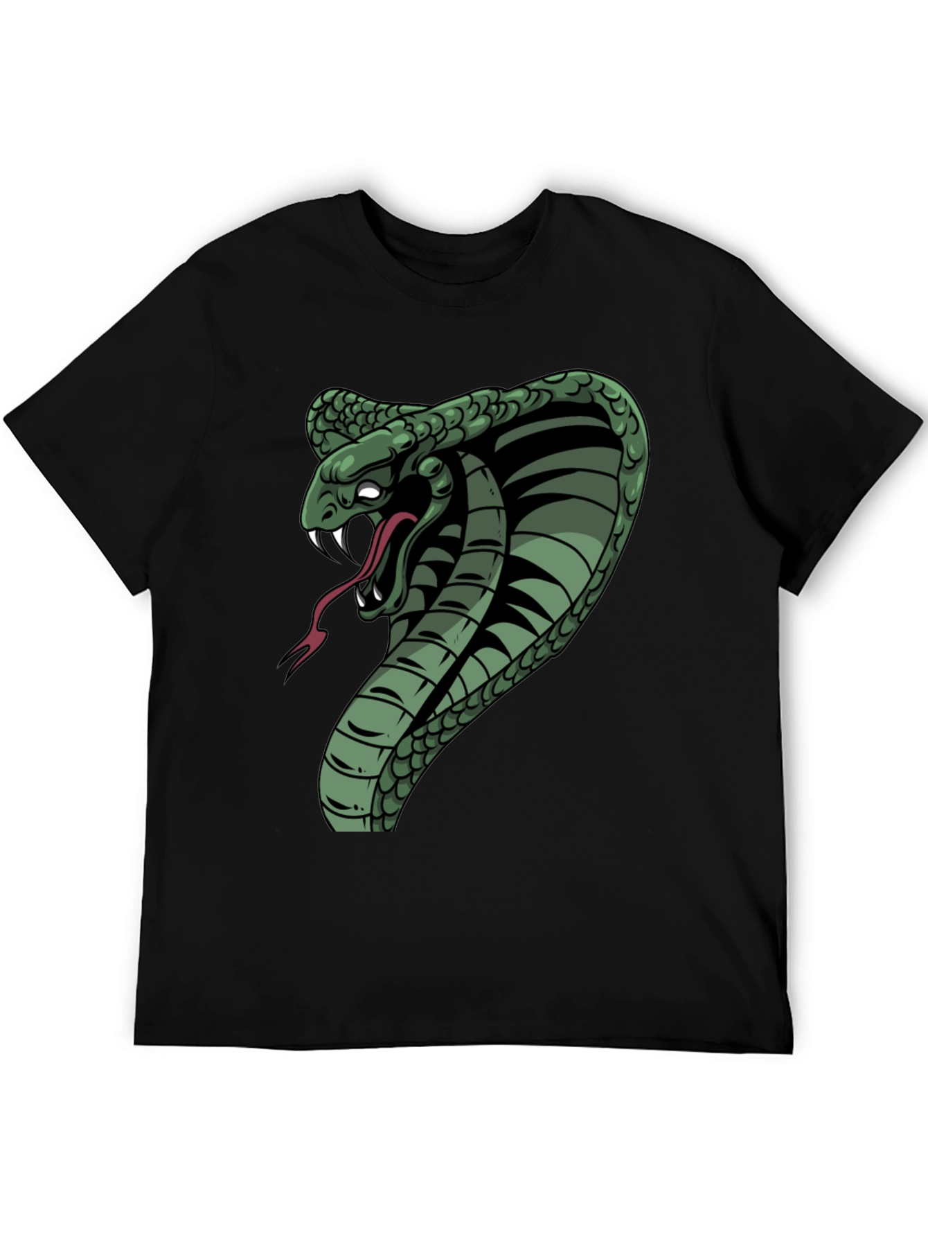 Cobra Graphic Tee - Mens Black T-Shirt
