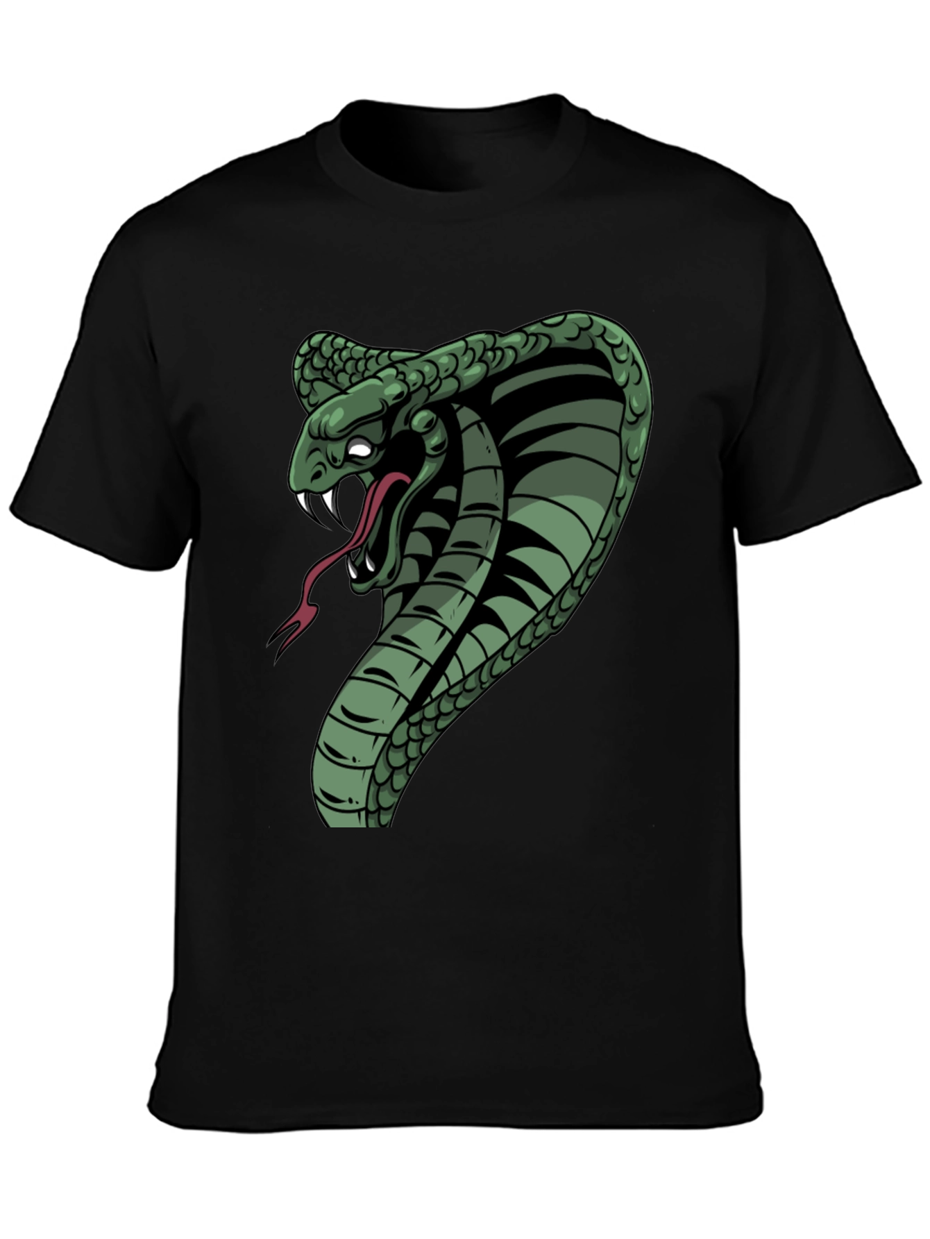 Cobra Graphic Tee - Mens Black T-Shirt