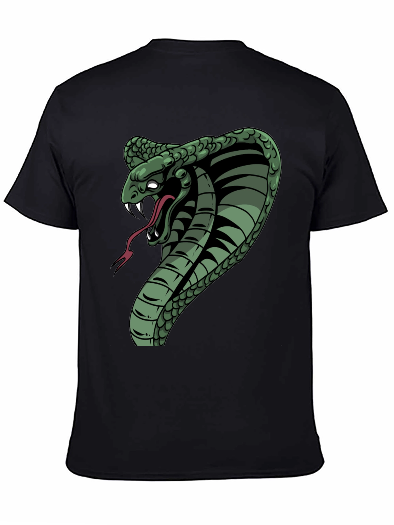 Cobra Graphic Tee - Mens Black T-Shirt