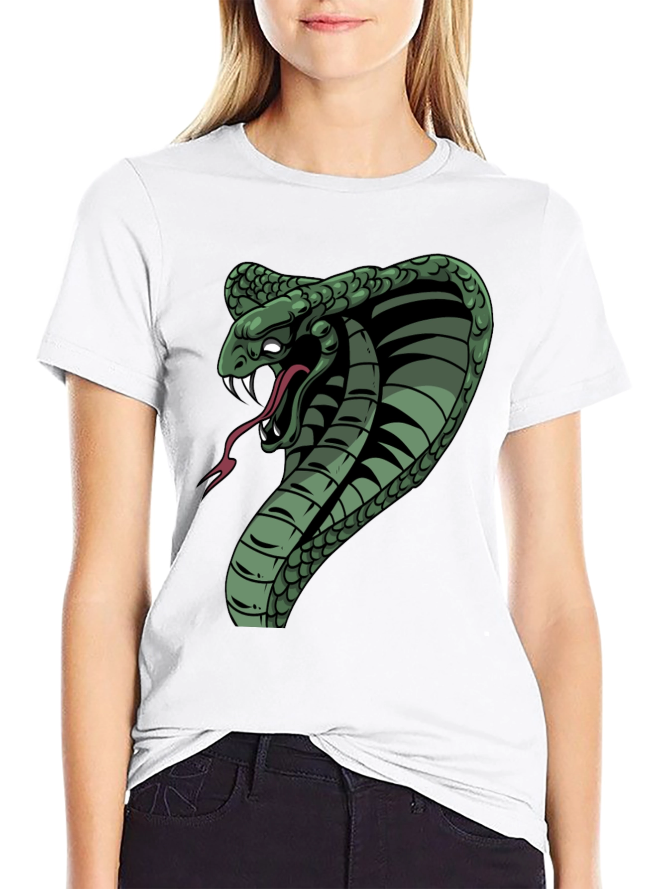 Cobra Graphic Tee - Mens Black T-Shirt