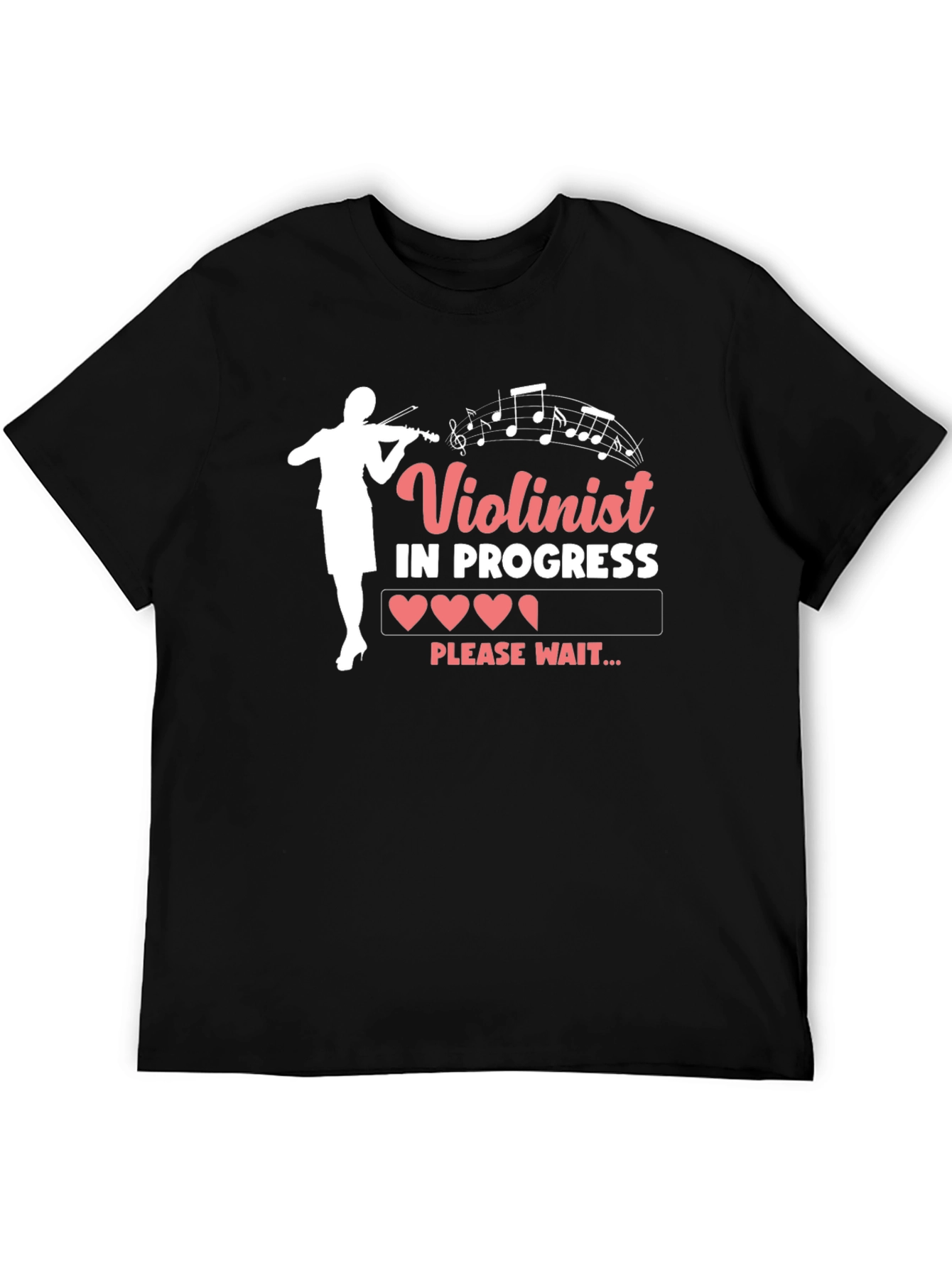 Violinist In Progress T-Shirt - Music Lover Tee