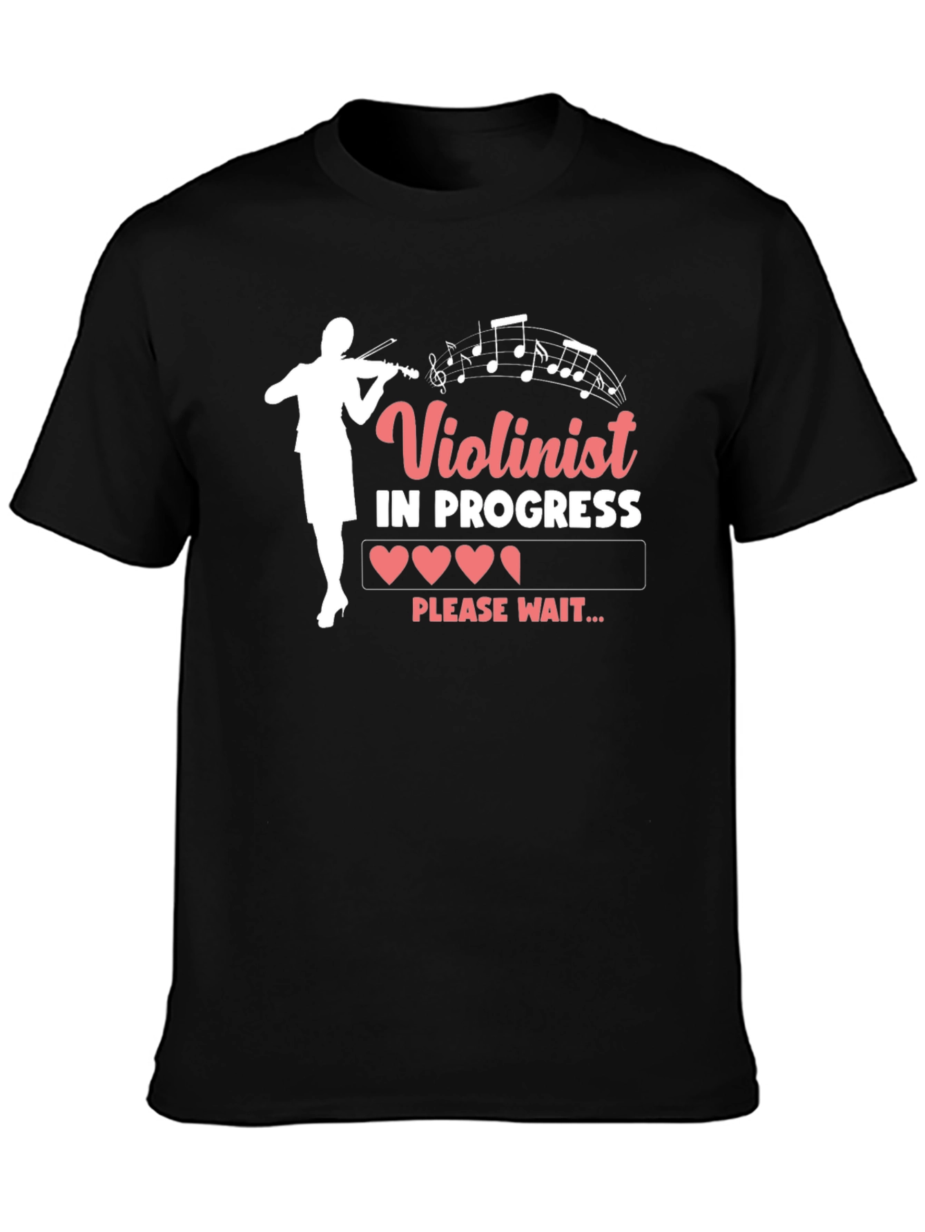 Violinist In Progress T-Shirt - Music Lover Tee