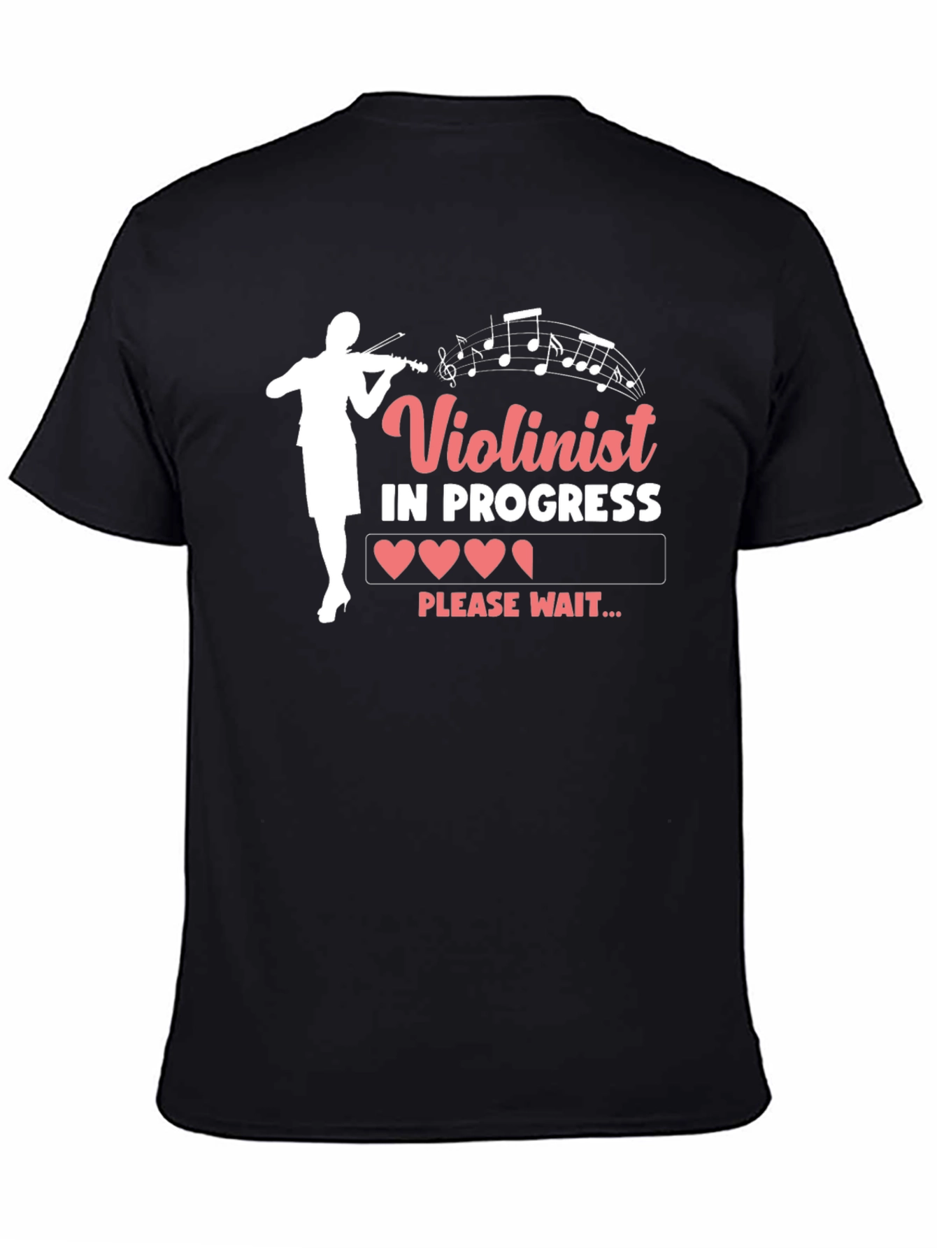 Violinist In Progress T-Shirt - Music Lover Tee