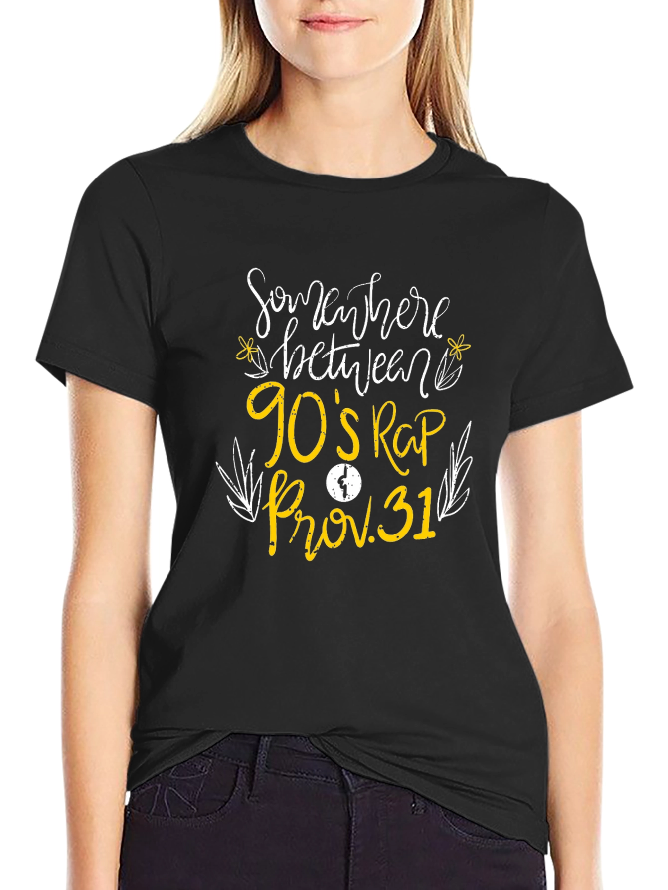 90s Rap & Proverbs 31 Graphic T-Shirt