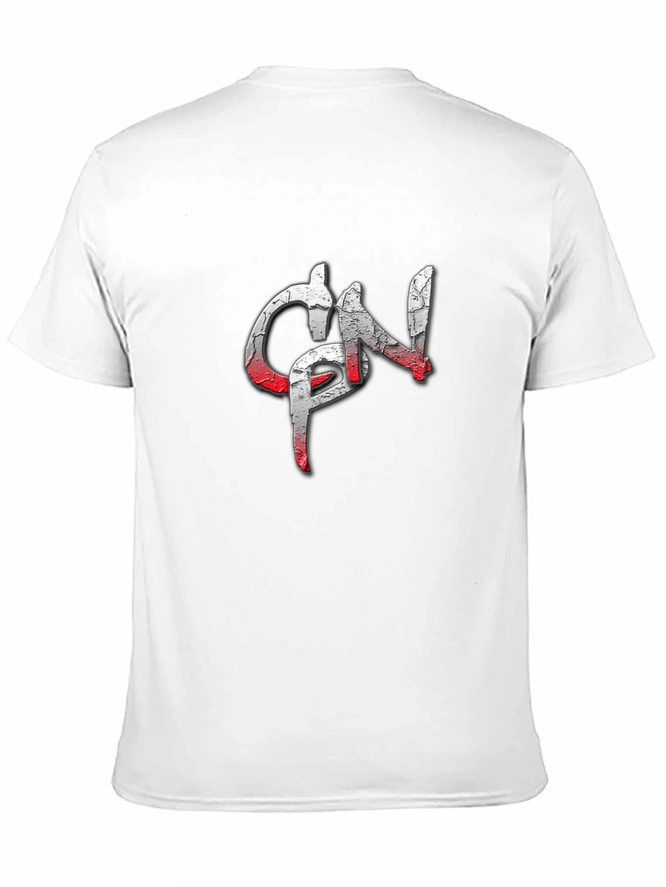 Distressed Logo Graphic T-Shirt