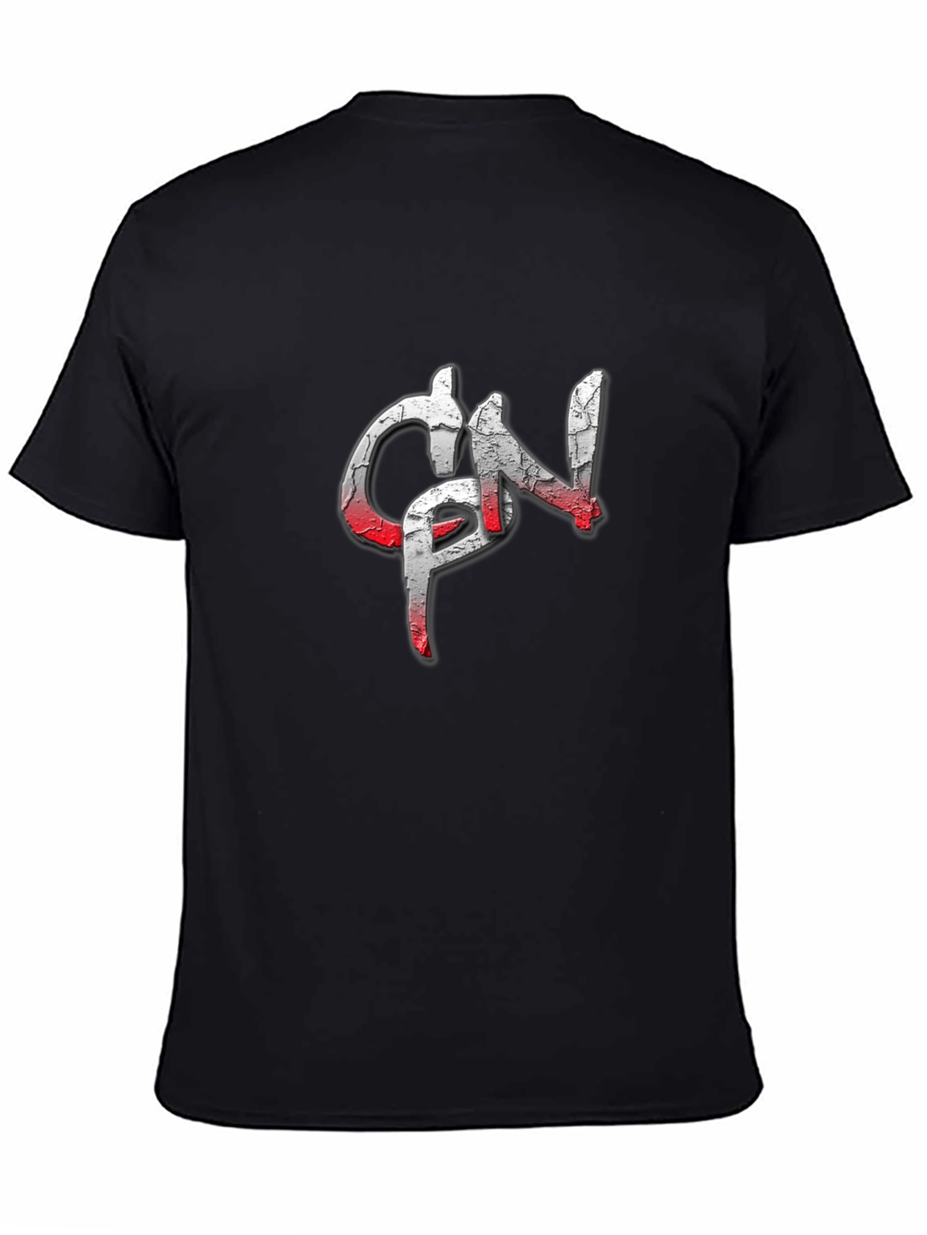 Distressed Logo Graphic T-Shirt