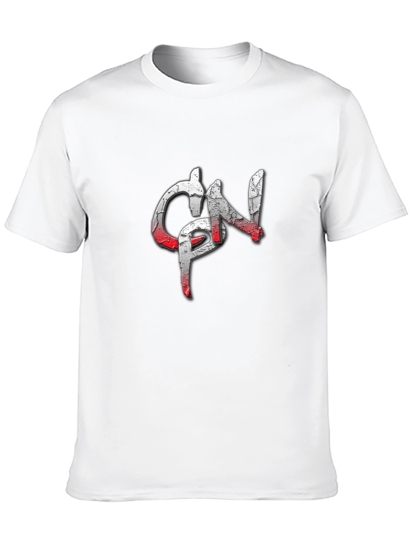 Distressed Logo Graphic T-Shirt