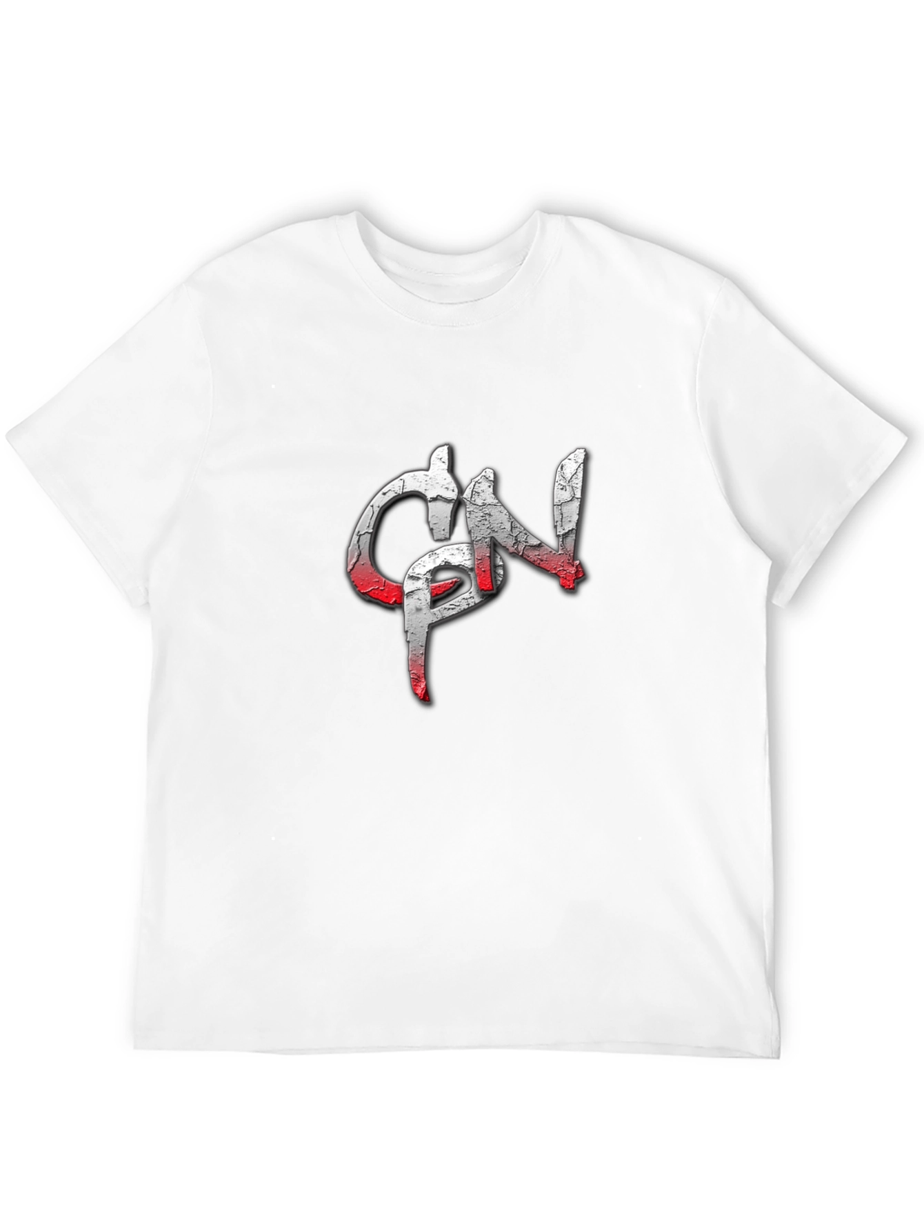 Distressed Logo Graphic T-Shirt