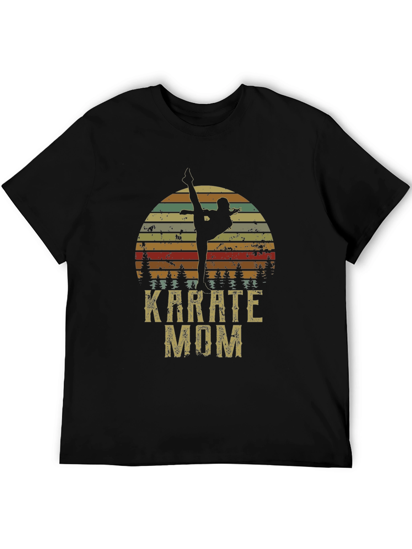 Karate Mom Graphic Tee - Martial Arts T-Shirt
