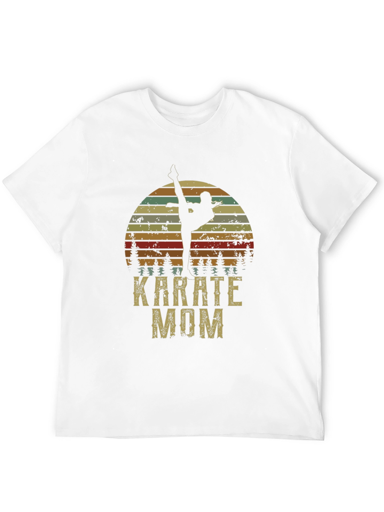 Karate Mom Graphic Tee - Martial Arts T-Shirt