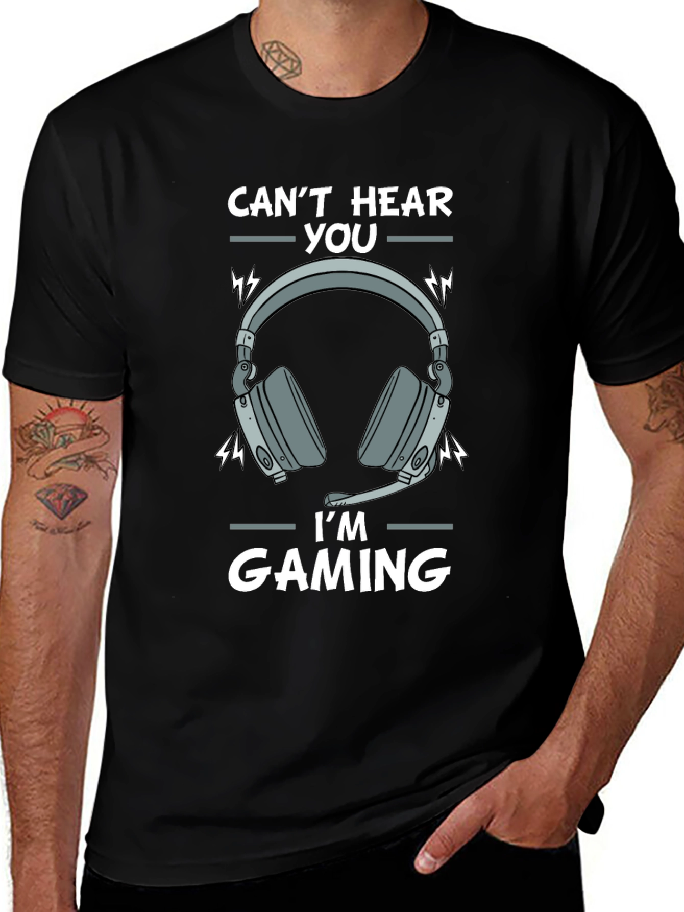 Cant Hear You Im Gaming T-Shirt