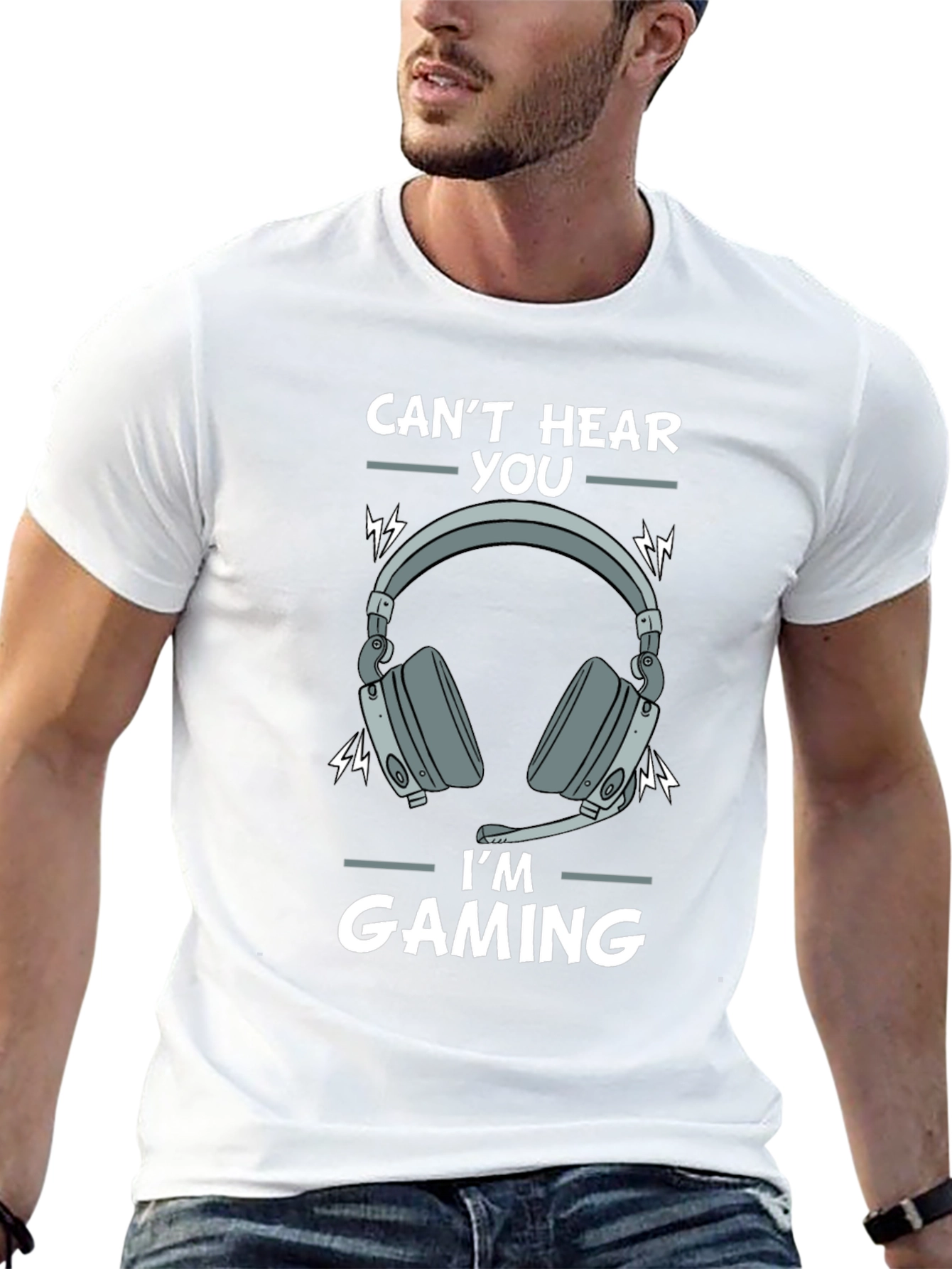 Cant Hear You Im Gaming T-Shirt