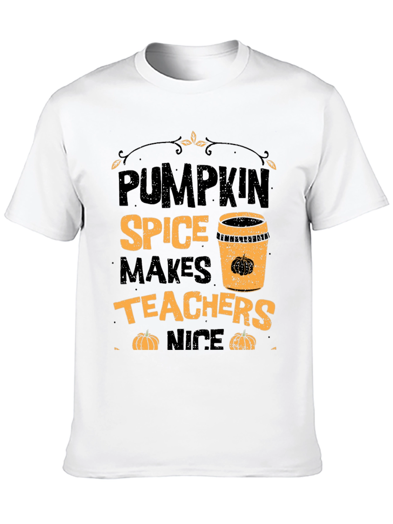 Pumpkin Spice Teacher T-Shirt