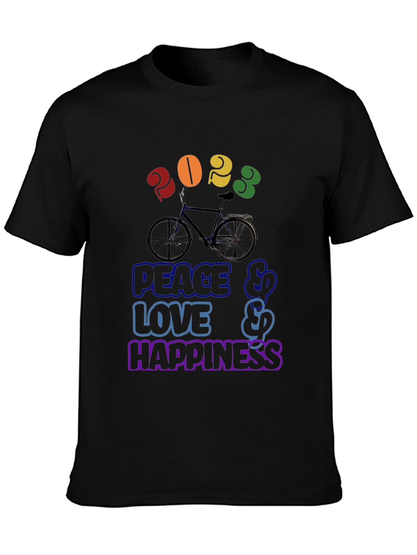 Peace Love Happiness 2023 T-Shirt