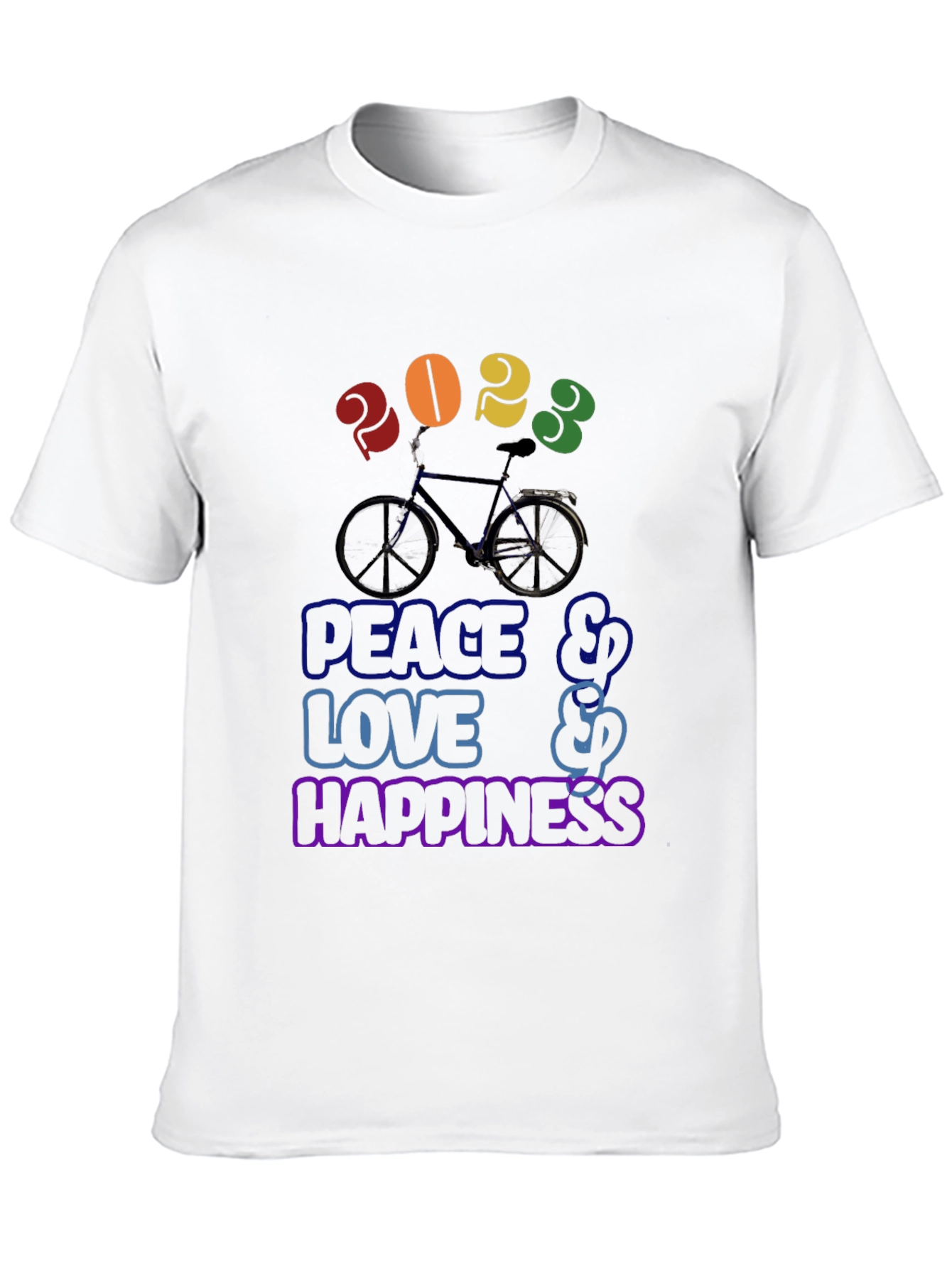 Peace Love Happiness 2023 T-Shirt
