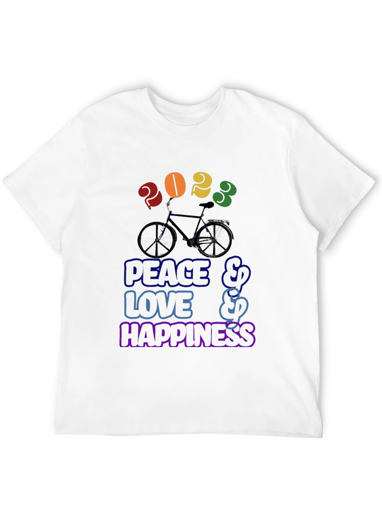 Peace Love Happiness 2023 T-Shirt